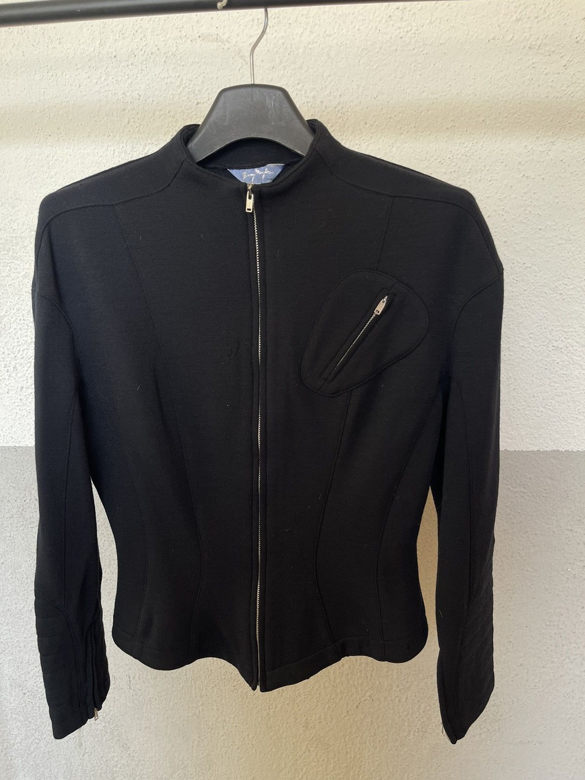 Thierry Mugler Thierry Mugler Fitted Zipper Sport or Riding Jacket Style Size S / US 4 / IT 40 - 3 Thumbnail