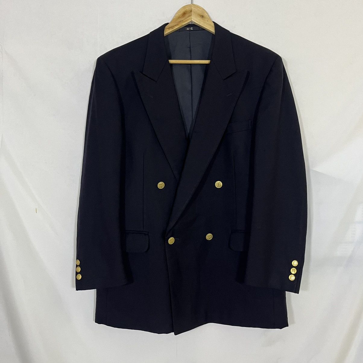 DAKS VINTAGE DAKS LONDON DOUBLE BREASTED COAT BLAZER Size US L / EU 52-54 / 3 - 1 Thumbnail