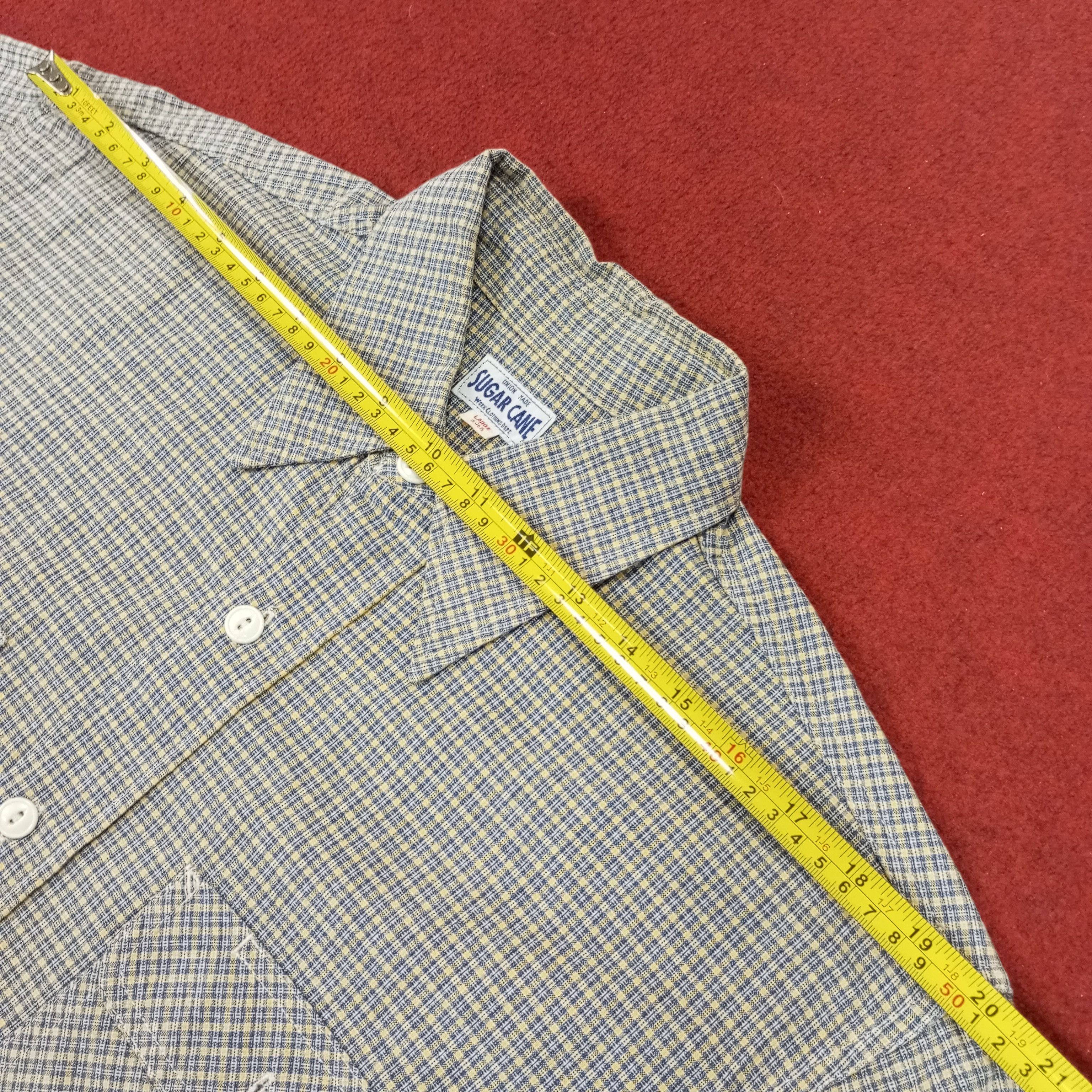 Japanese Brand × Sugar Cane × Vintage Sugar Cane Japanese Brand Formal Style Shirt Size US XL / EU 56 / 4 - 8 Thumbnail
