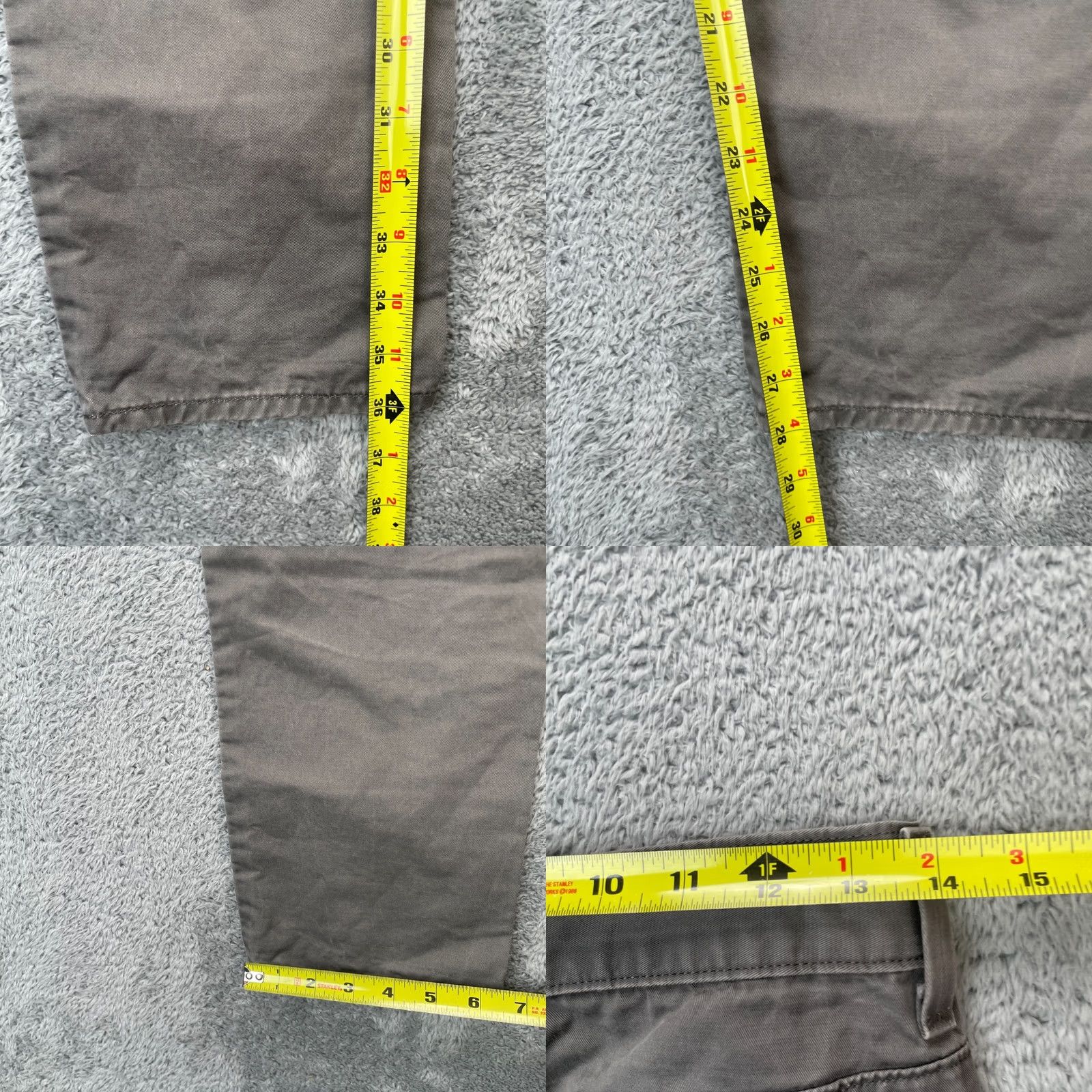 Levi's Levi's 511 Pants Slim Chino 28x28 Gray Cotton Flat Front Button Zip Mens Pants Slim Fit Casual Size US 28 / EU 44 - 8 Thumbnail