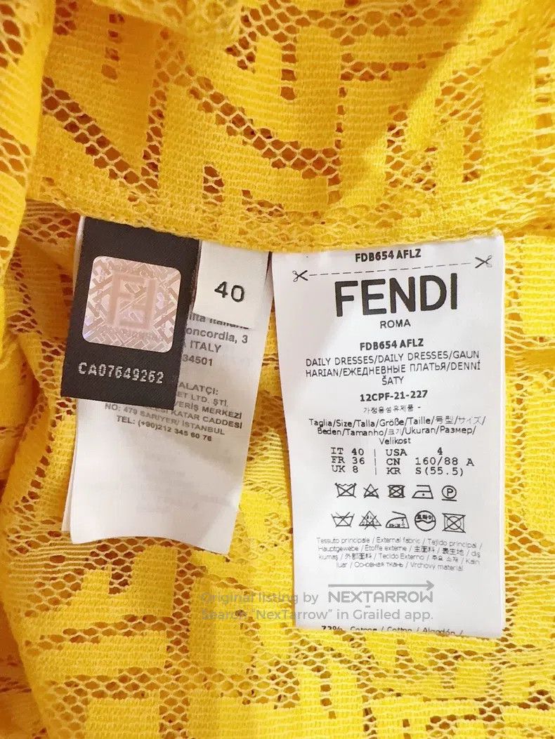 Fendi Fendi Logo-emblazoned coat Size XS / US 0-2 / IT 36-38 - 5 Thumbnail