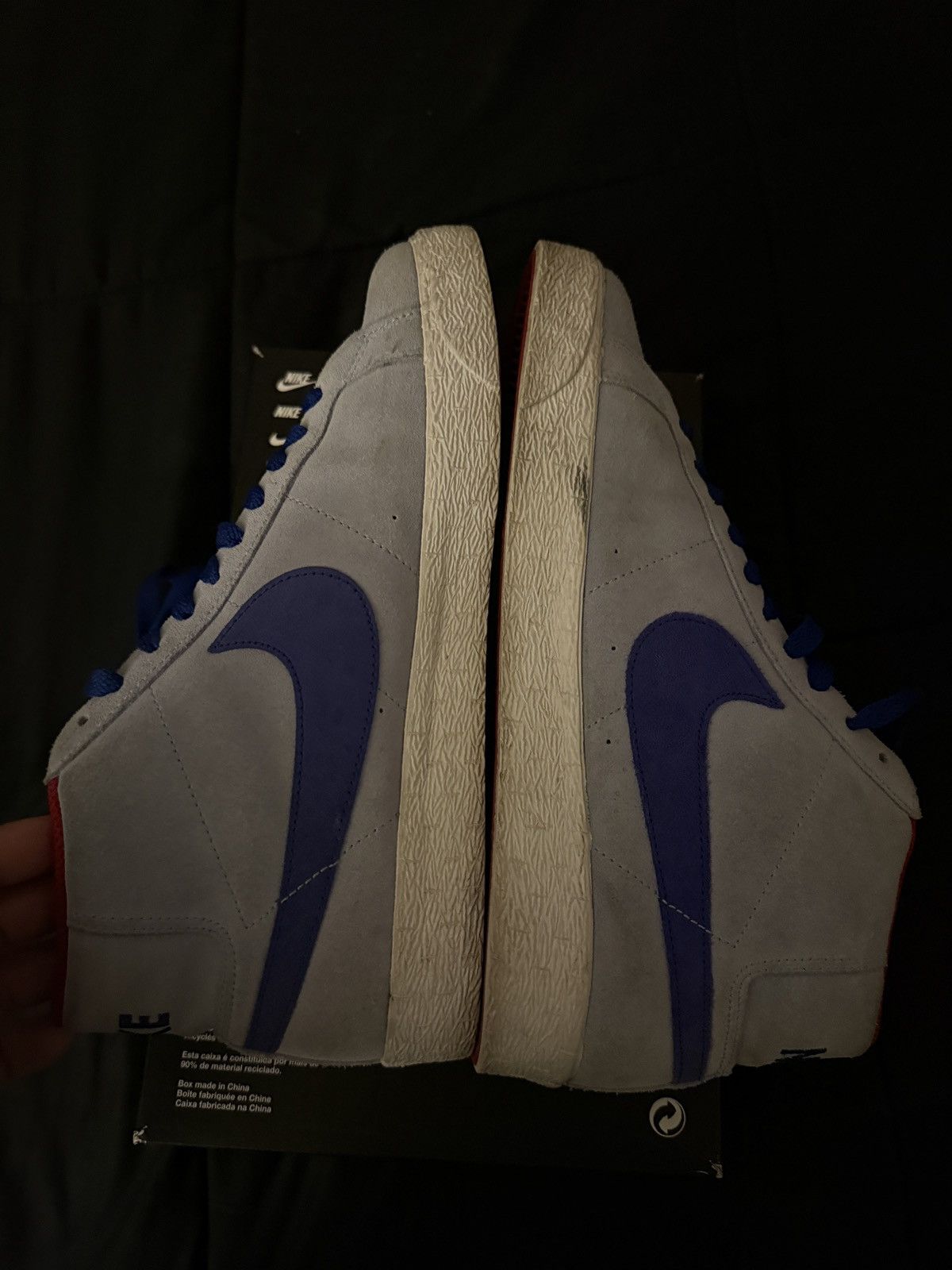 Nike NIKE Hi Uprise SB Blazer Sneakers Chicago High 2008 Size US 9.5 / EU 42-43 - 5 Thumbnail