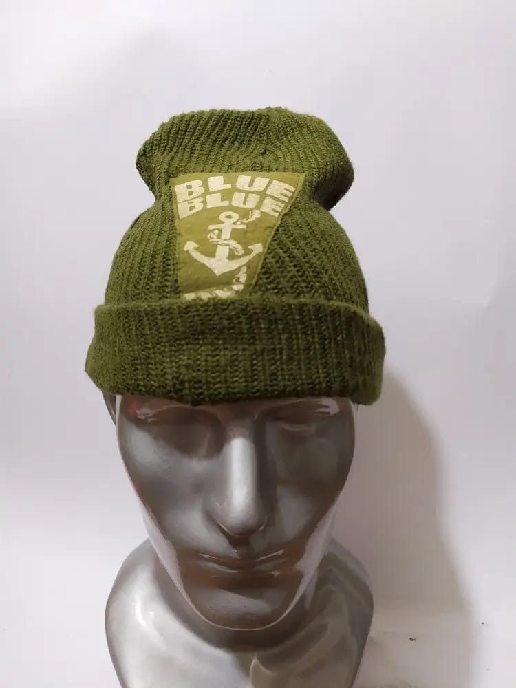 Japanese Brand BLUE BLUE JAPAN NICE DESIGN BEANIE HATS Size ONE SIZE - 1 Thumbnail