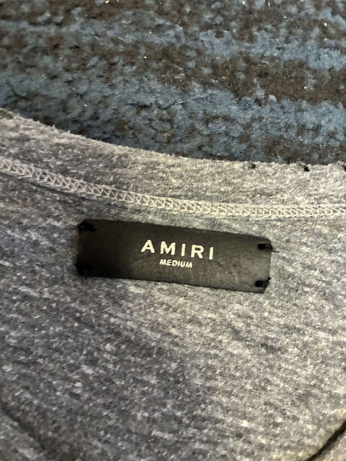 Amiri Amiri logo shotgun paint splatter shirt size medium Size US M / EU 48-50 / 2 - 2 Thumbnail