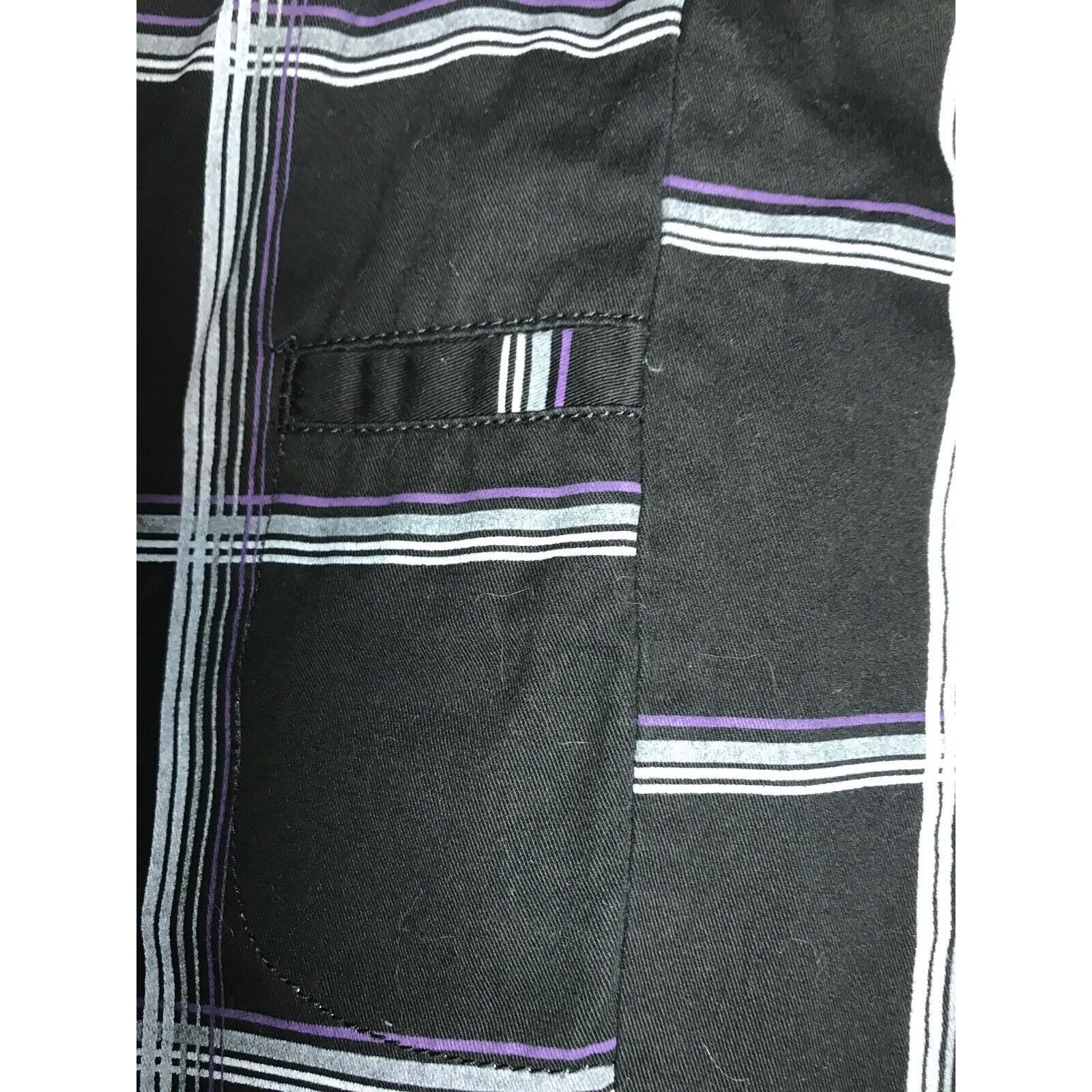 Other Op Ocean Pacific Men’s Cotton Shorts Size 30 Black, White, P Size US 30 / EU 46 - 10 Thumbnail