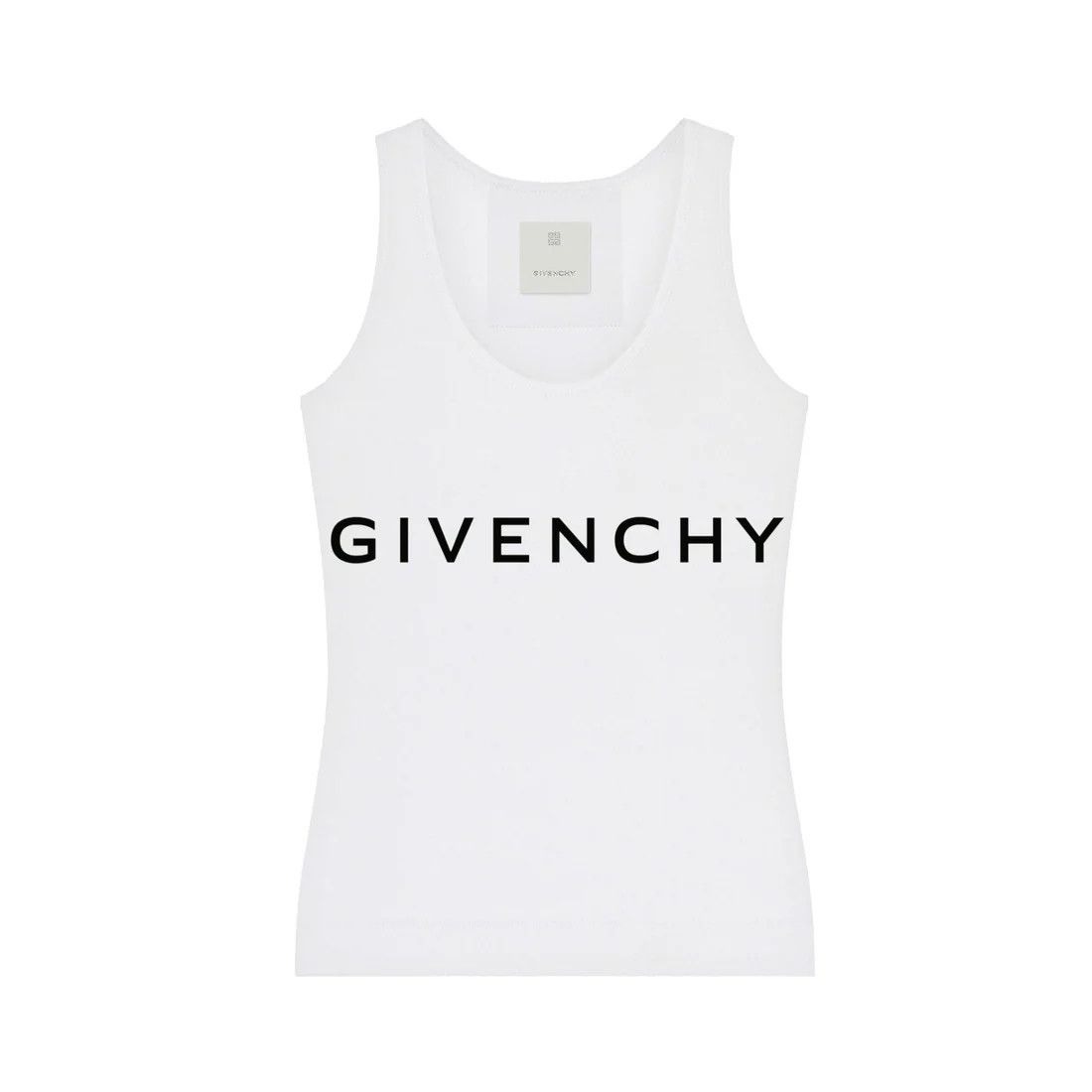 o1srvl11e0725 Tank Top in White