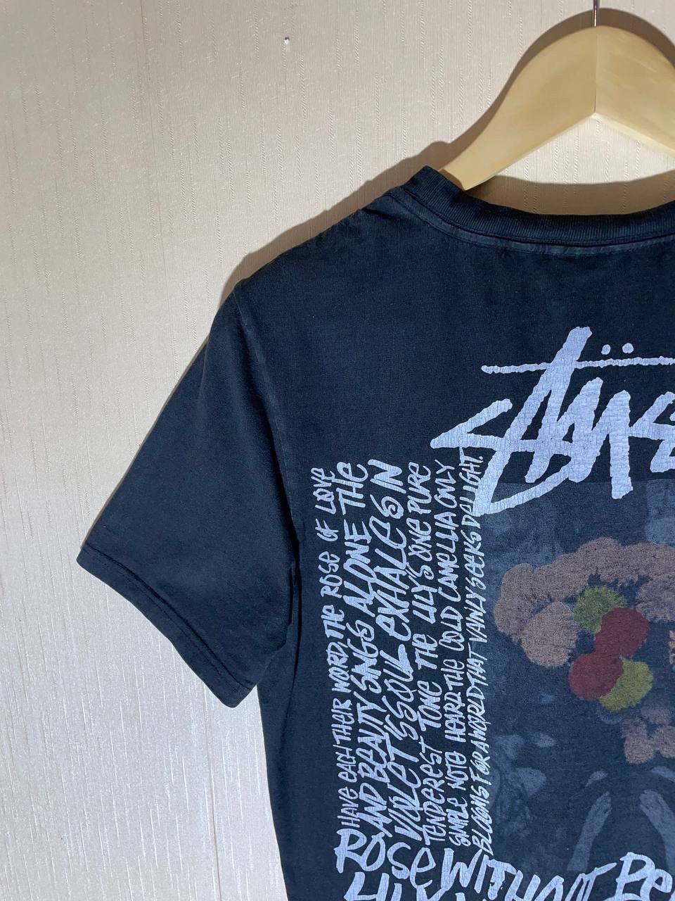 Stussy × Vintage Stussy Vintage Flowers Printed y2k T Shirt Size US S / EU 44-46 / 1 - 4 Thumbnail