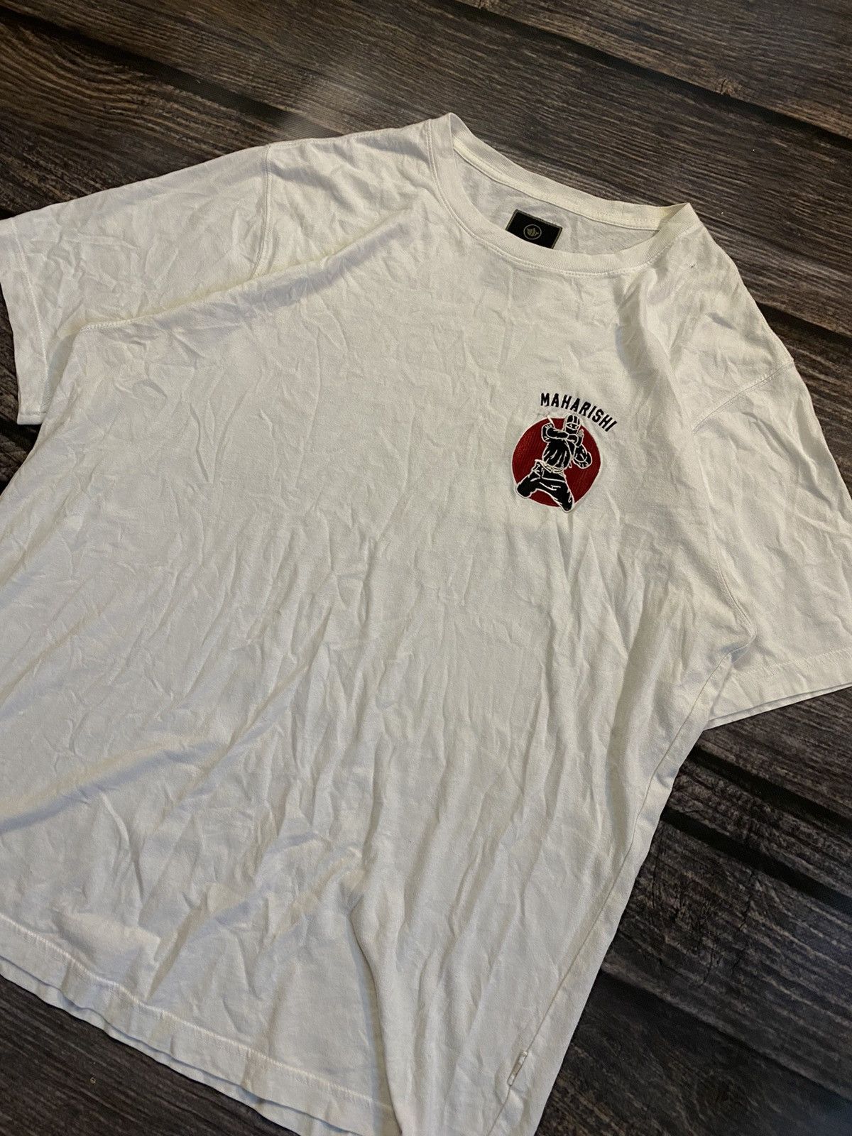 Japanese Brand × Maharishi ⚡️MACHARISHI EMBROIDERED LOGO VINTAGE TEE Size US L / EU 52-54 / 3 - 2 Thumbnail
