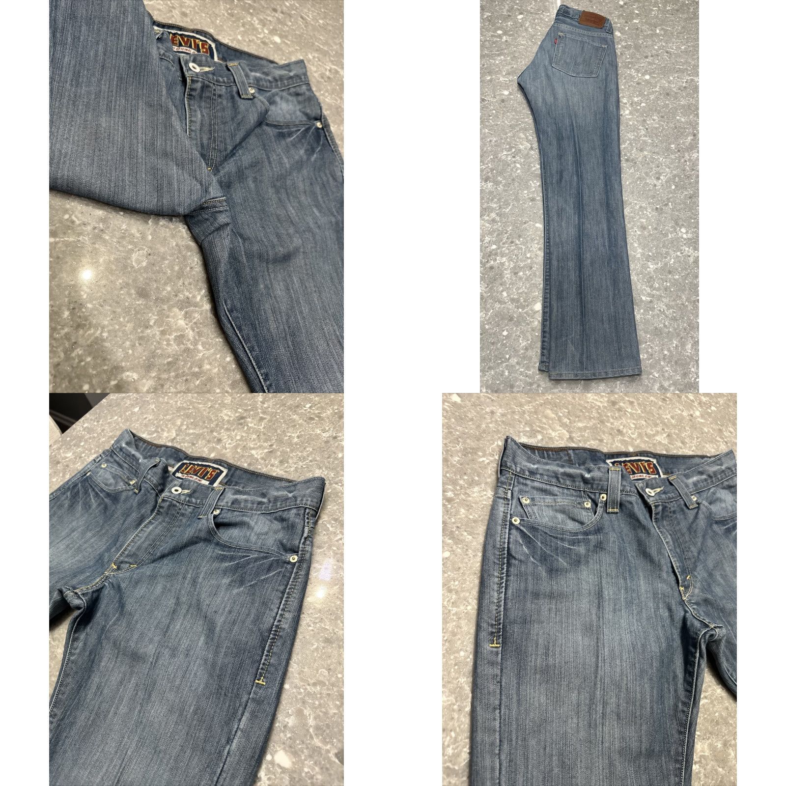 Denime Levi’s 511 Jeans Skinny Fit 34x32 Blue Wash Denim Cotton Blend Stretch Zip Pocket 5-Pocket Men Regular Size Type: Jeans Size US 34 / EU 50 - 8 Thumbnail