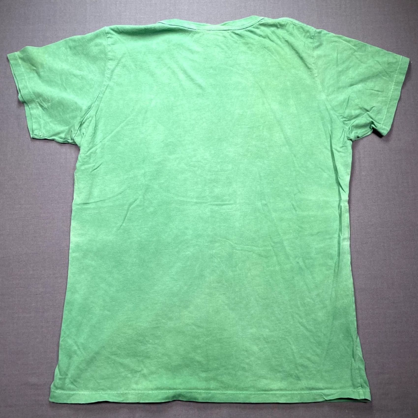 Vintage Big Bud Shirt Mens Medium Green Tie-Dye Sun Smiley Graphic Tee T-Shirt Made USA Size US M / EU 48-50 / 2 - 6 Thumbnail