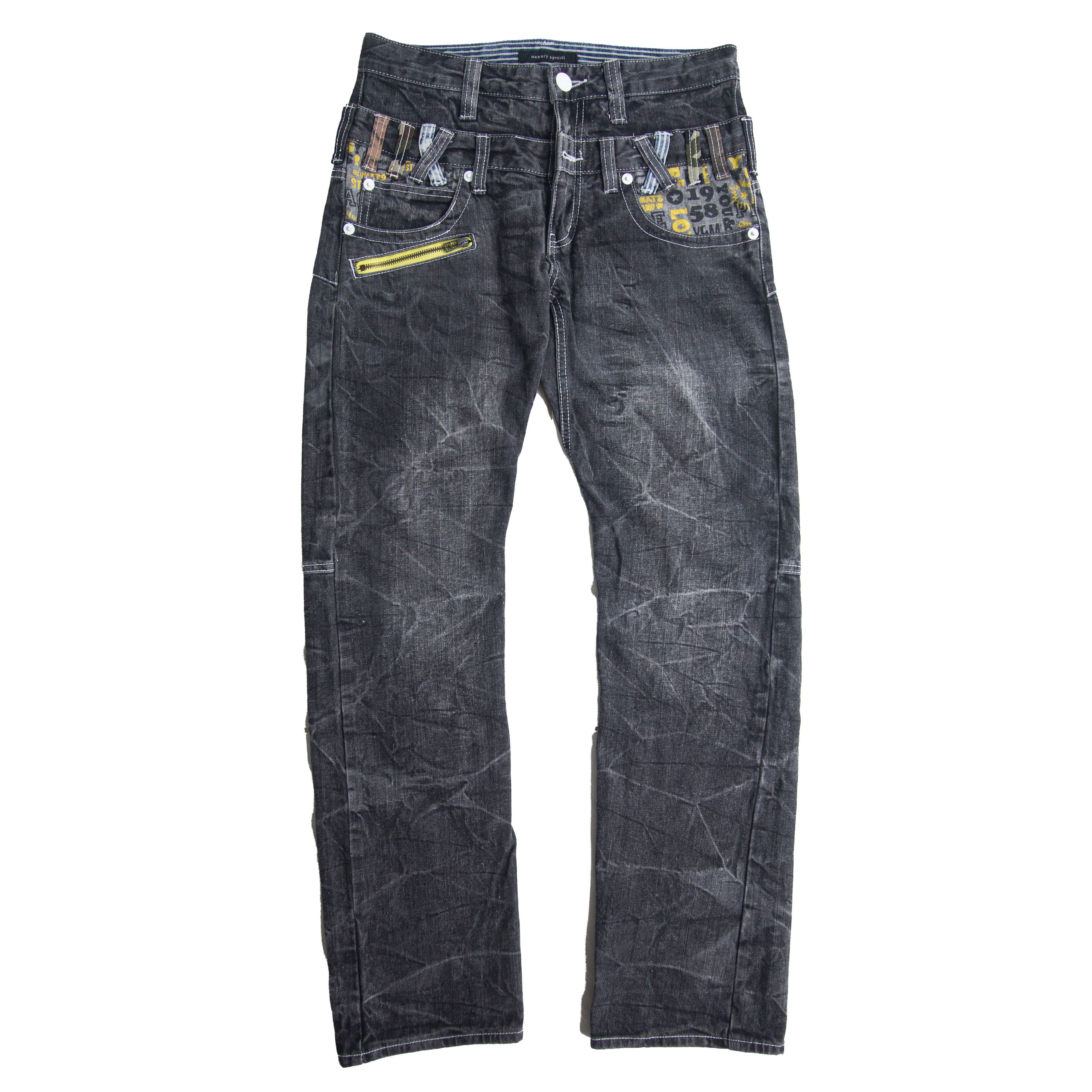 Y2k Double Waist Denim by Memory Special