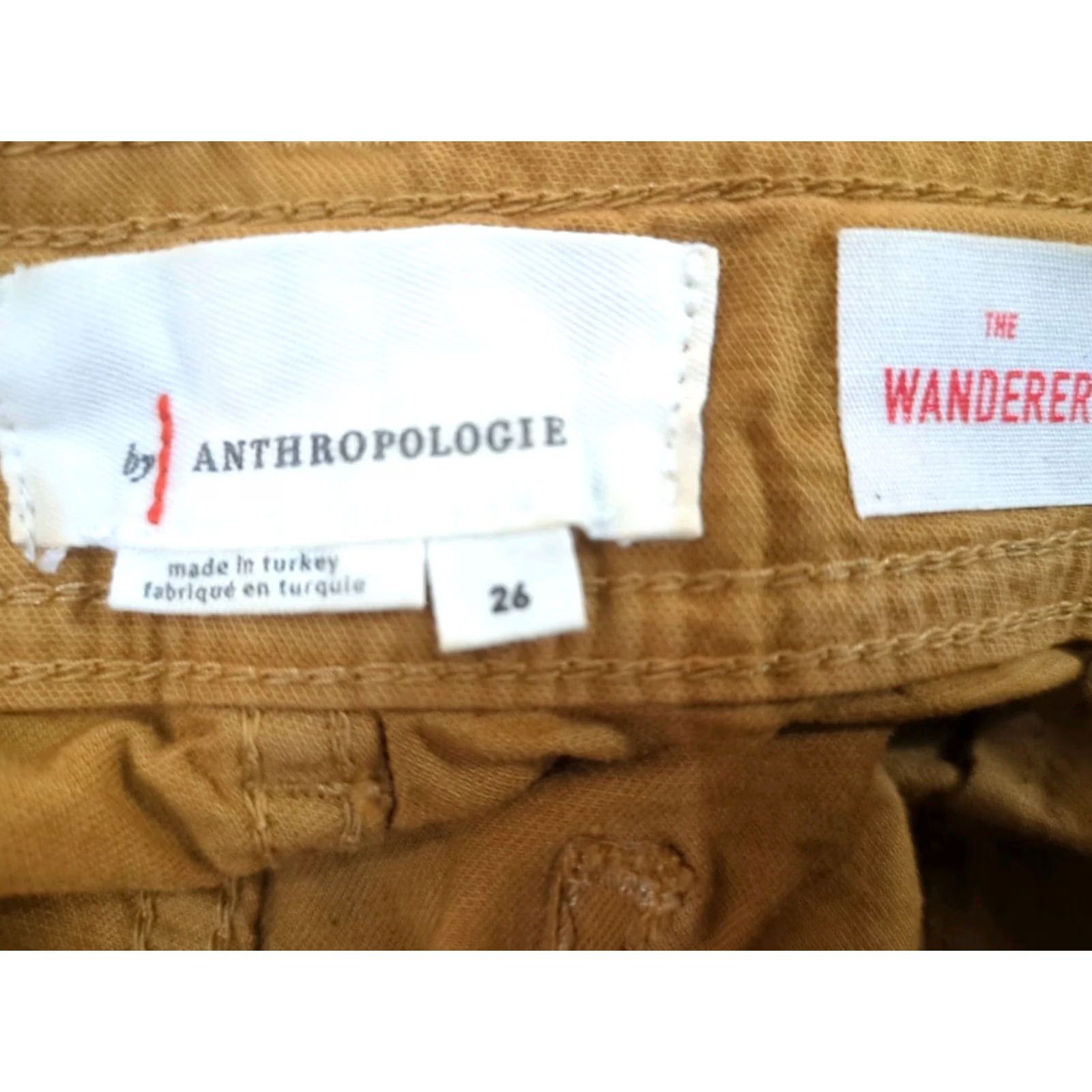 Anthropologie Anthropologie The Wanderer Cargo Utility Neutral Shorts Size 26 Pockets Size 26" / US 2 / IT 38 - 4 Thumbnail