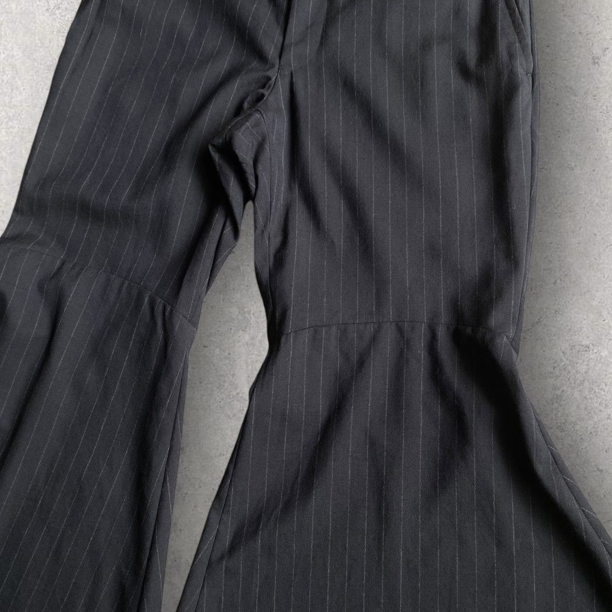 Comme des Garcons 2017 Pinstripe Oversized Wide Leg Pants Size 30" / US 8 / IT 44 - 2 Thumbnail