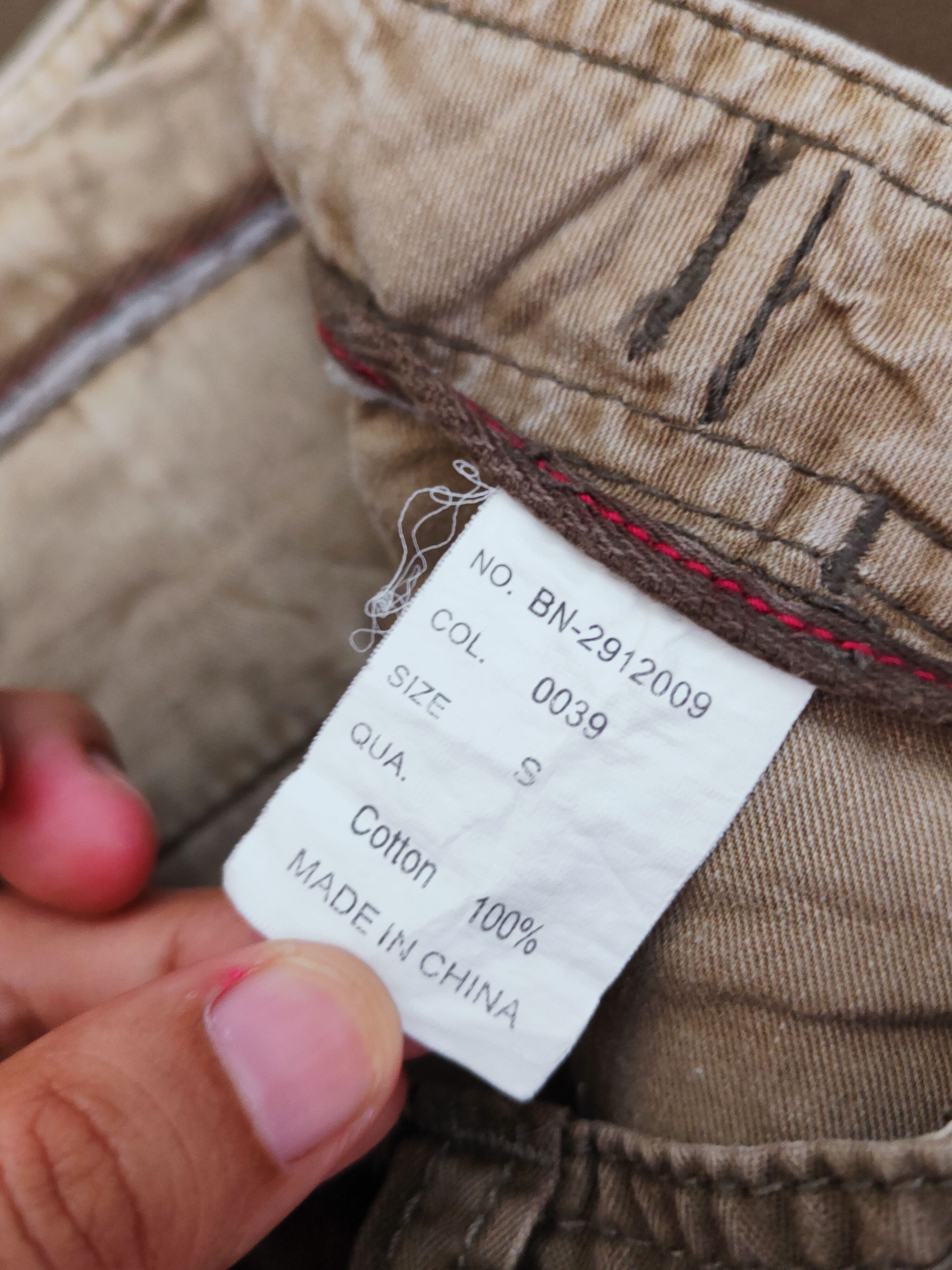 Japanese Brand Back Number Dark Brown Multipocket Cargo Pants #W833 Size US 28 / EU 44 - 12 Thumbnail