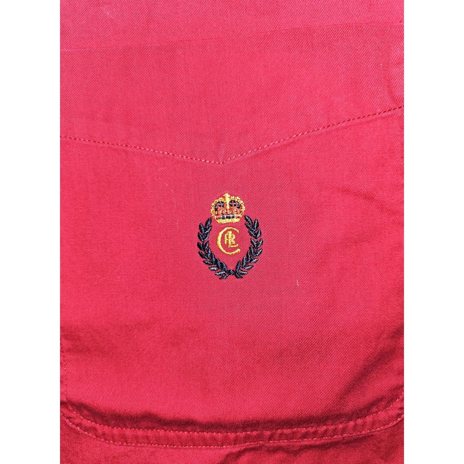 Chaps VINTAGE Chaps Ralph Lauren Shirt Mens XL Red Button-Down Crest Logo Casual Size US XL / EU 56 / 4 - 7 Thumbnail