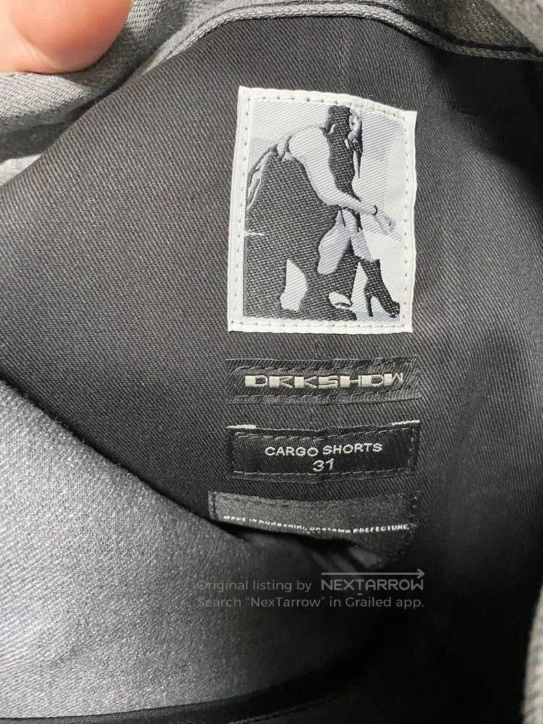 Rick Owens Rick Owens Gray Cargo Shorts. Size US 31 - 5 Thumbnail