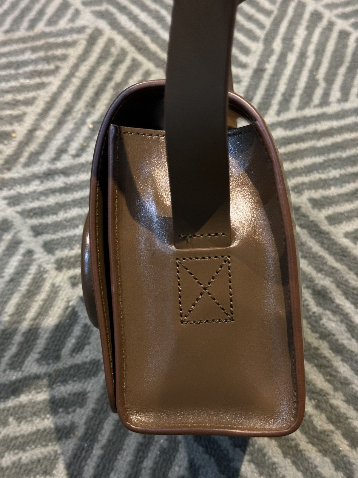 Lemaire LEMAIRE Camera Crossbody Bag Hazelnut Brown Size ONE SIZE - 8 Thumbnail