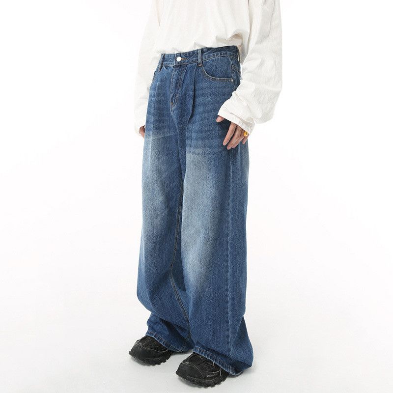 Japanese Brand × Jean Baggy Jeans Trend Mens Size US 31 - 2 Thumbnail