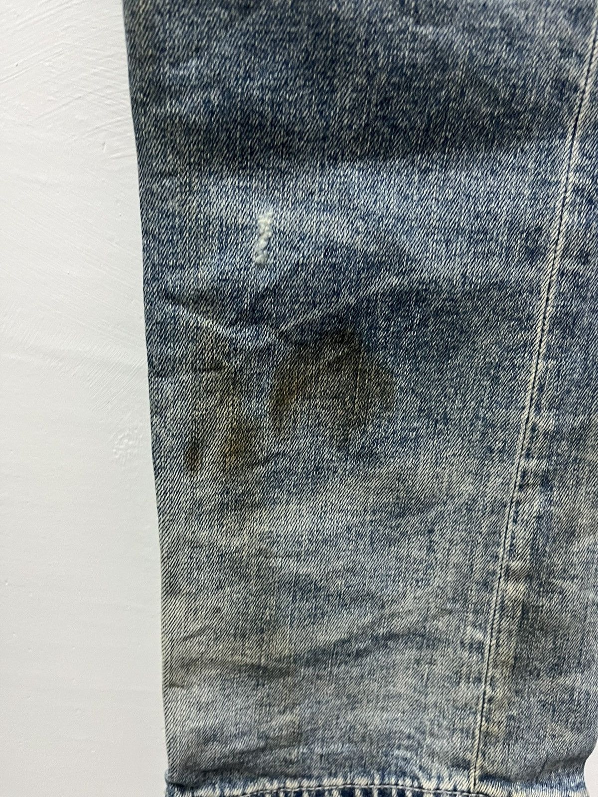 Japanese Brand Gostar De Fuga Japan Skinny Rusty Distressed Denim Pants Size US 33 - 17 Thumbnail