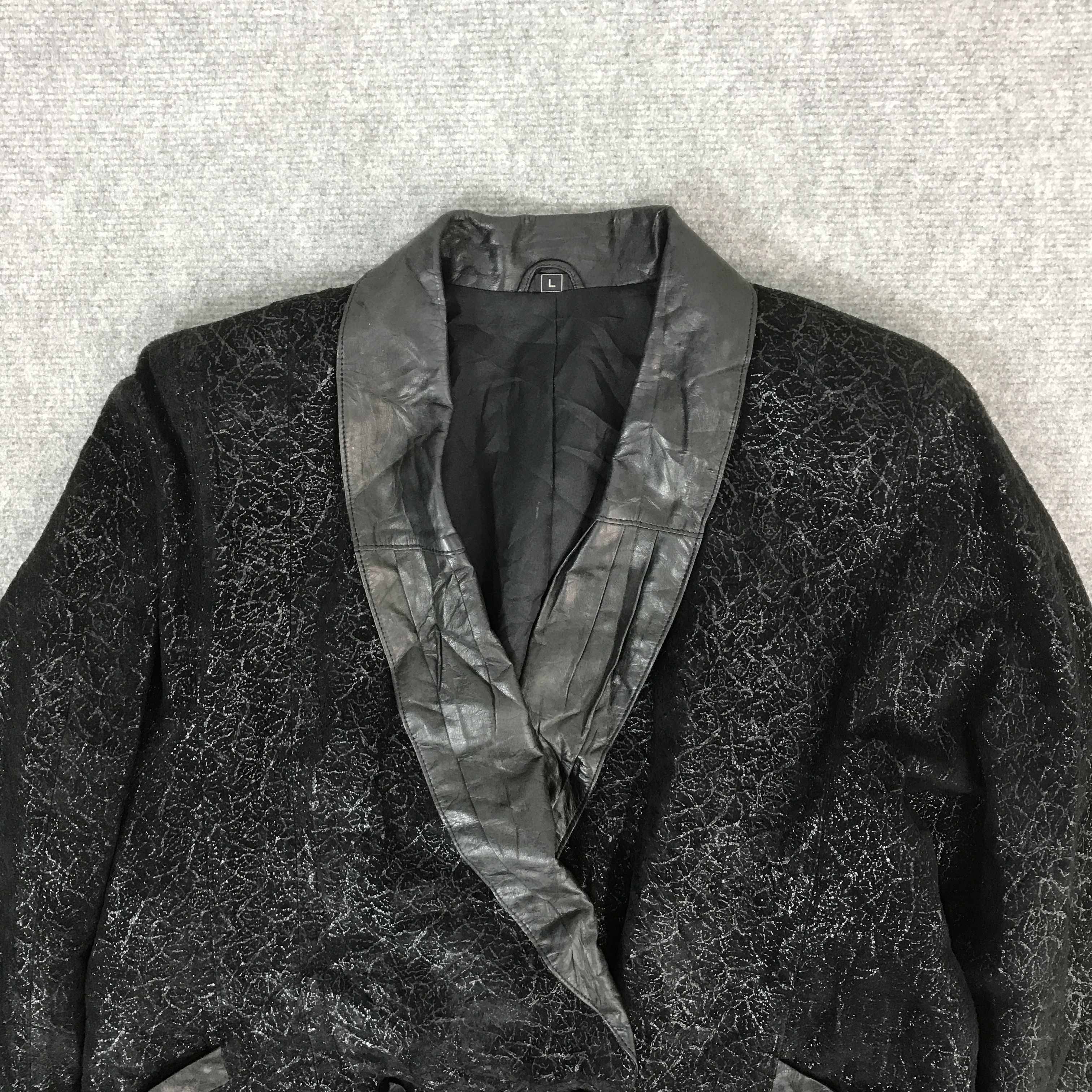 Japanese Brand PARTINA TOKYO FUR LEATHER JACKET JAPAN K61B9 Size US L / EU 52-54 / 3 - 2 Thumbnail