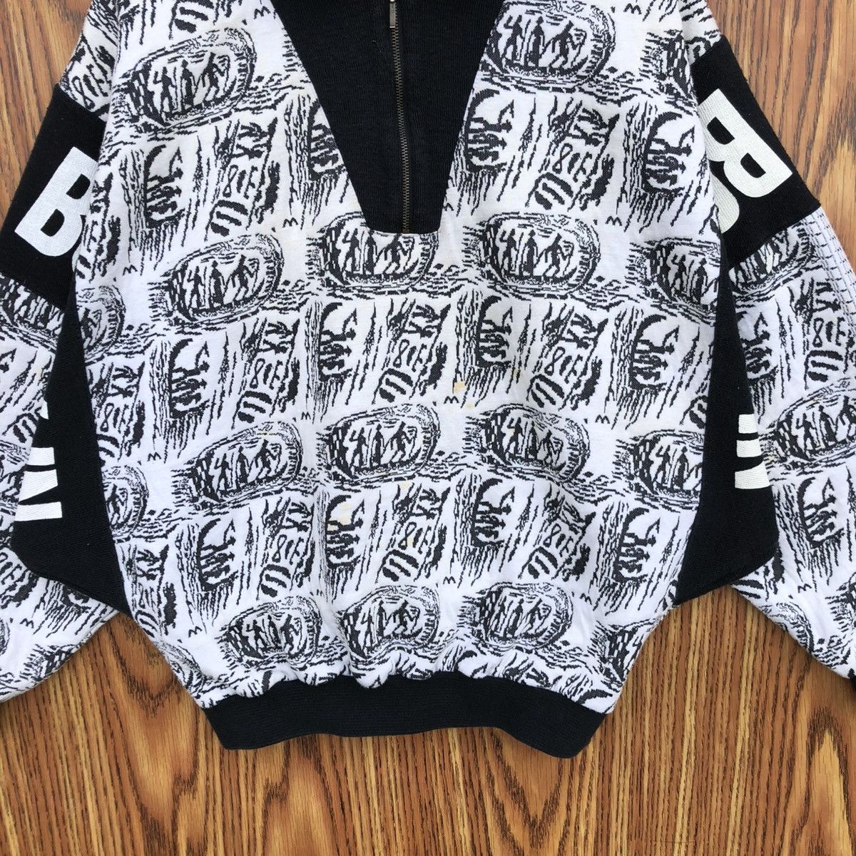 Vintage vintage Healthknit Sportswear knit shirt half-zip collar Size M / US 6-8 / IT 42-44 - 4 Thumbnail