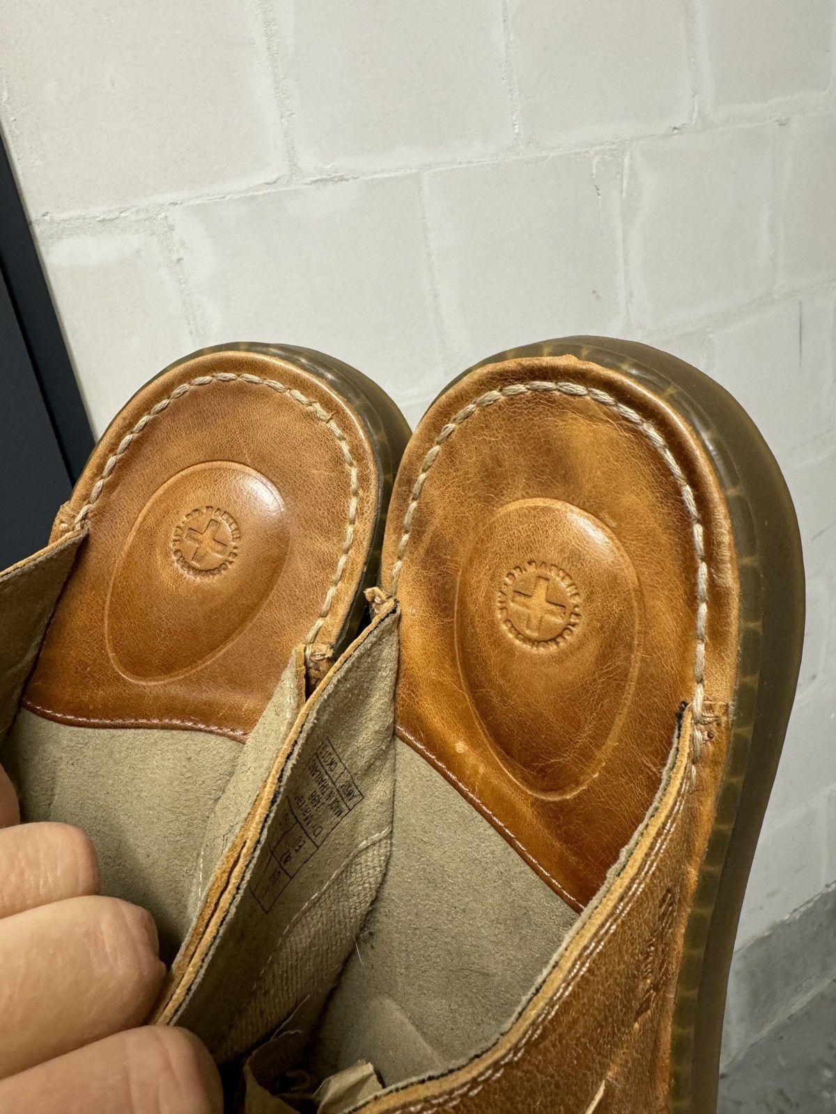Dr. Martens Dr Martens Brown leather sandals slip on rare avant garde Size US 9 / EU 42 - 6 Thumbnail