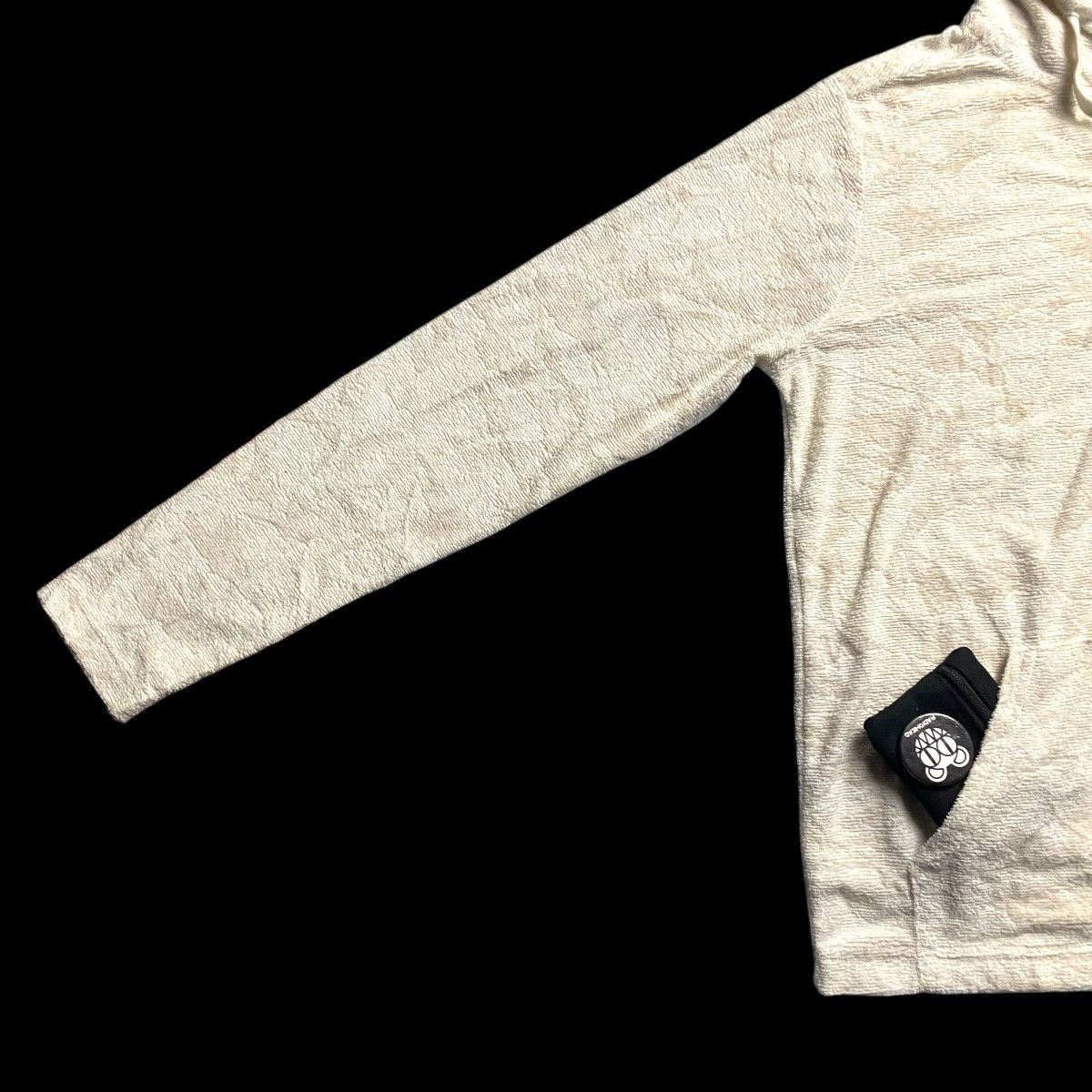 Issey Miyake 🇯🇵 TETE HOMME ISSEY MIYAKE PLEATED ZIPPER HOODIE SWEATER Size US L / EU 52-54 / 3 - 6 Thumbnail