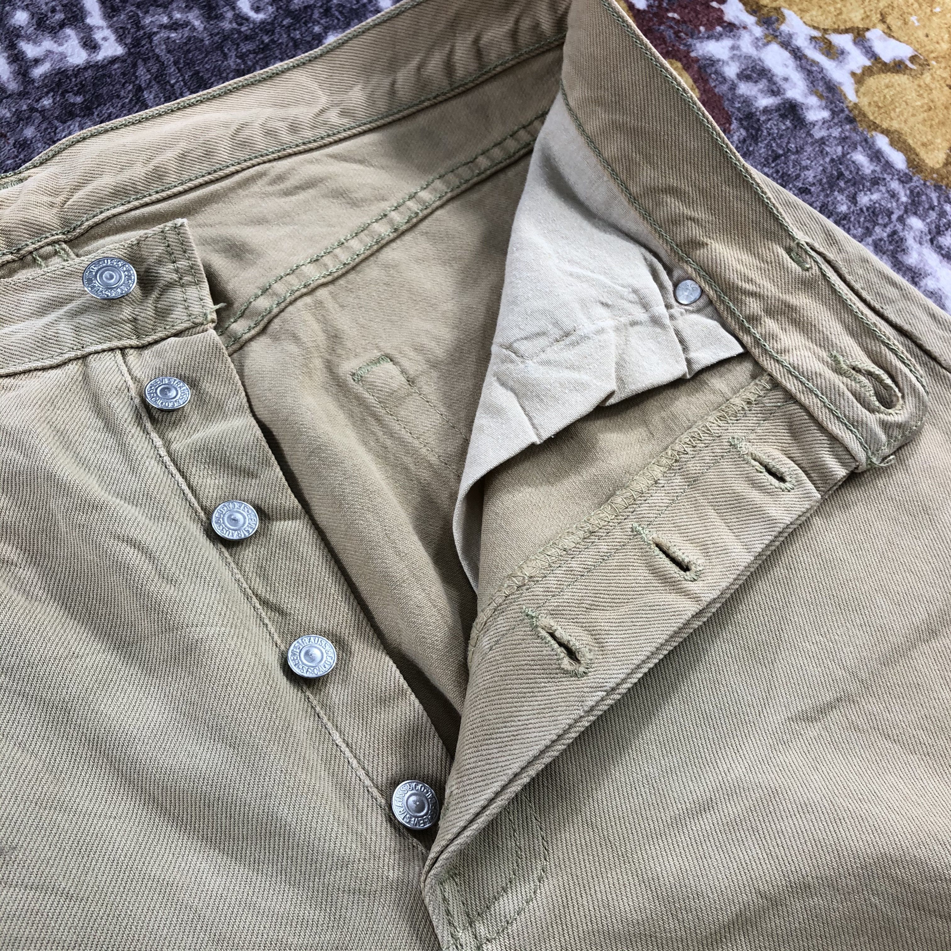 Levi's × Vintage 90s Vintage Distress Levis 501 Jeans-JM2655 Size US 33 - 13 Thumbnail