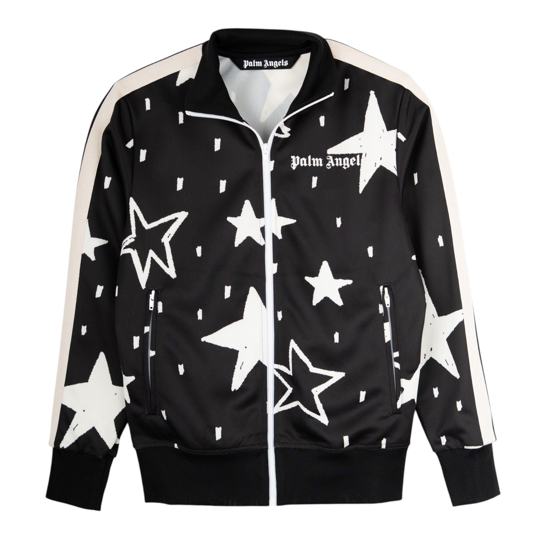Palm Angels Night Star Track Jacket Black Size US S / EU 44-46 / 1 - 1 Thumbnail
