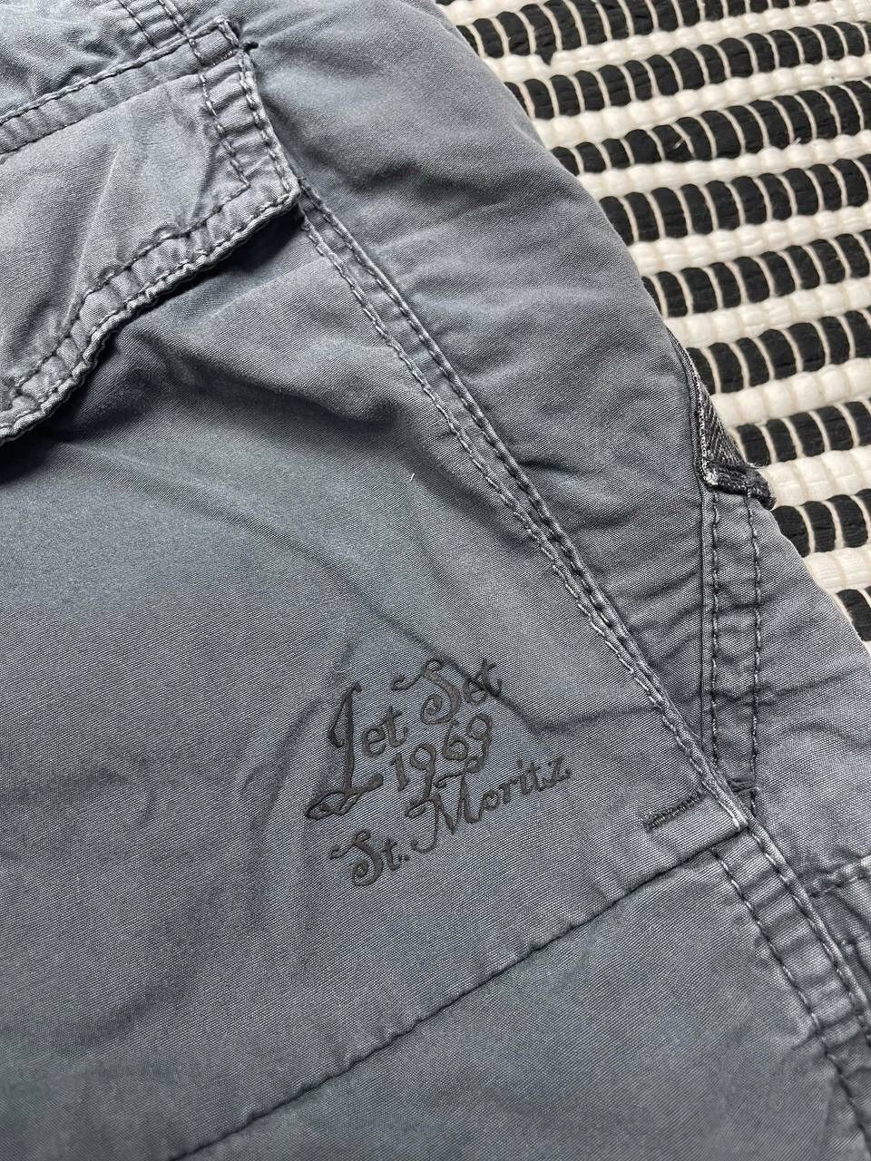 JET SET × Japanese Brand × Vintage Vintage Jet Set Cargo Faded Shorts Y2K Size US 34 / EU 50 - 5 Thumbnail