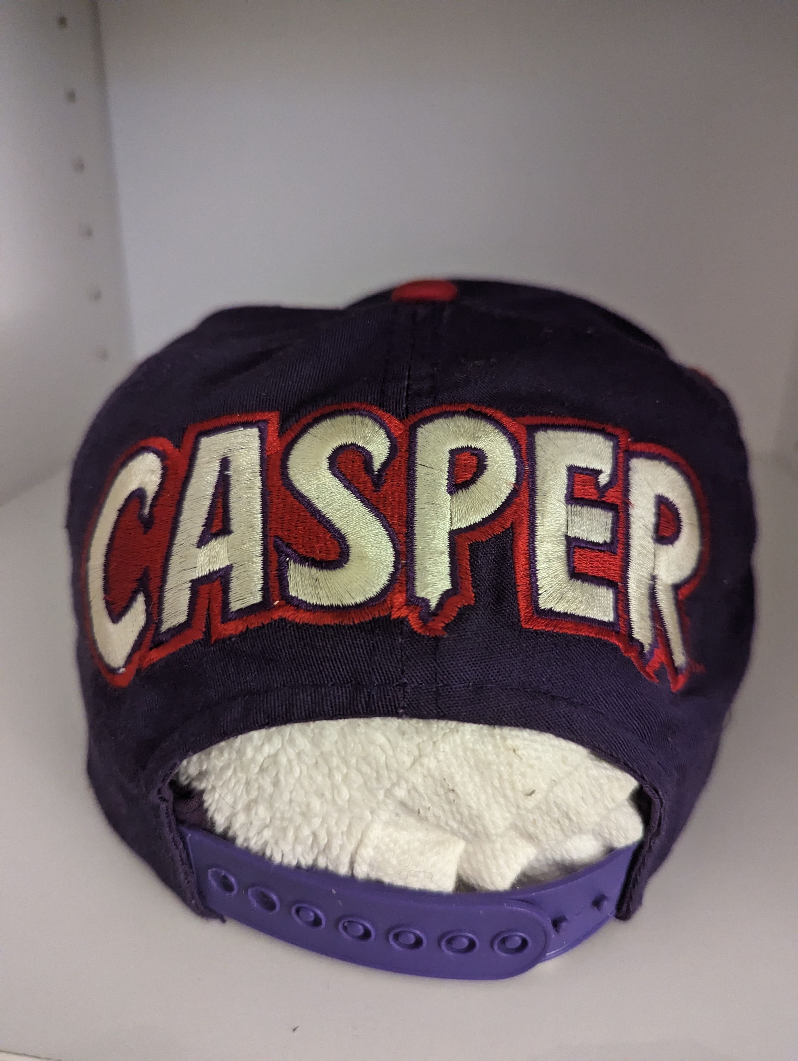 American Needle × Vintage 1995 Vintage American Needle Casper Blockhead Snapback Hat Size ONE SIZE - 3 Thumbnail