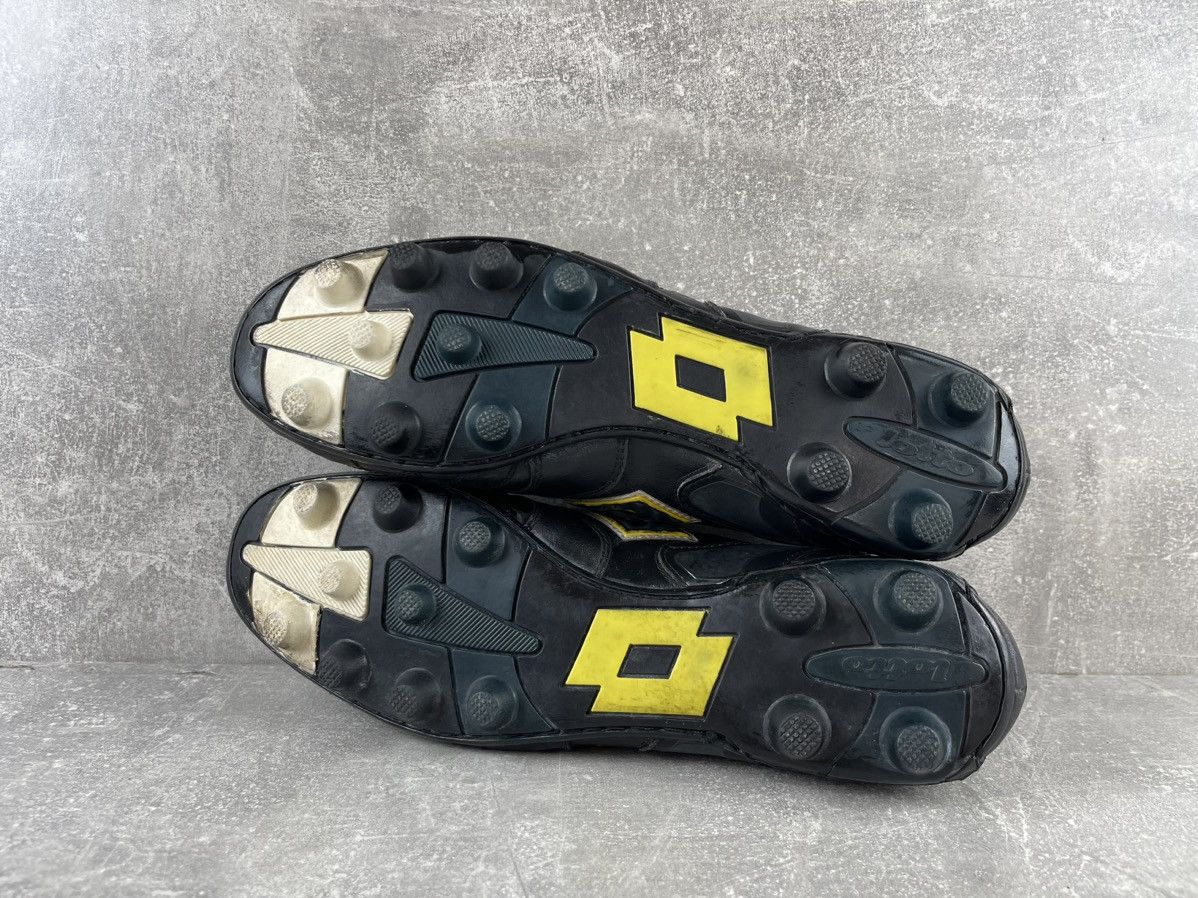 Lotto Sport × Vintage Lotto Calcio Ruud Gullit 00s Black Leather Soccer Sneakers Size US 13 / EU 46 - 9 Thumbnail