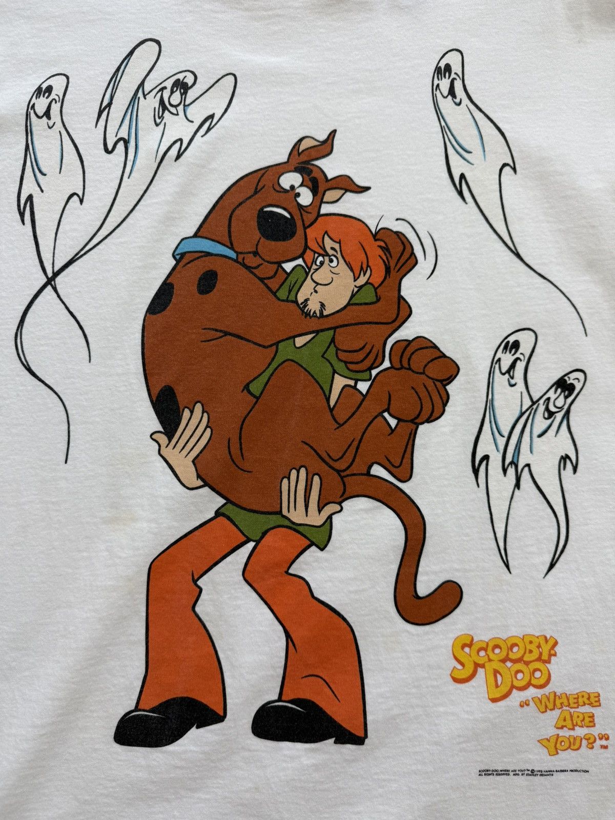 Other RARE Scooby Doo Where Are You Stanley Desantis Ghosts Shirt Size US XL / EU 56 / 4 - 3 Thumbnail