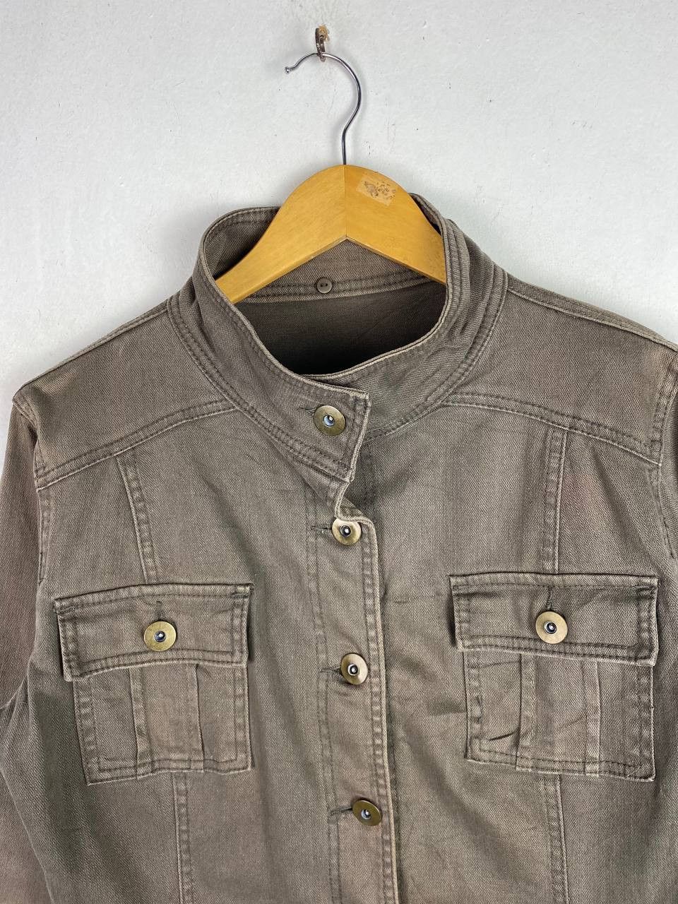 Japanese Brand vintage japanese brand denim jacket nice design Size L / US 10 / IT 46 - 2 Thumbnail