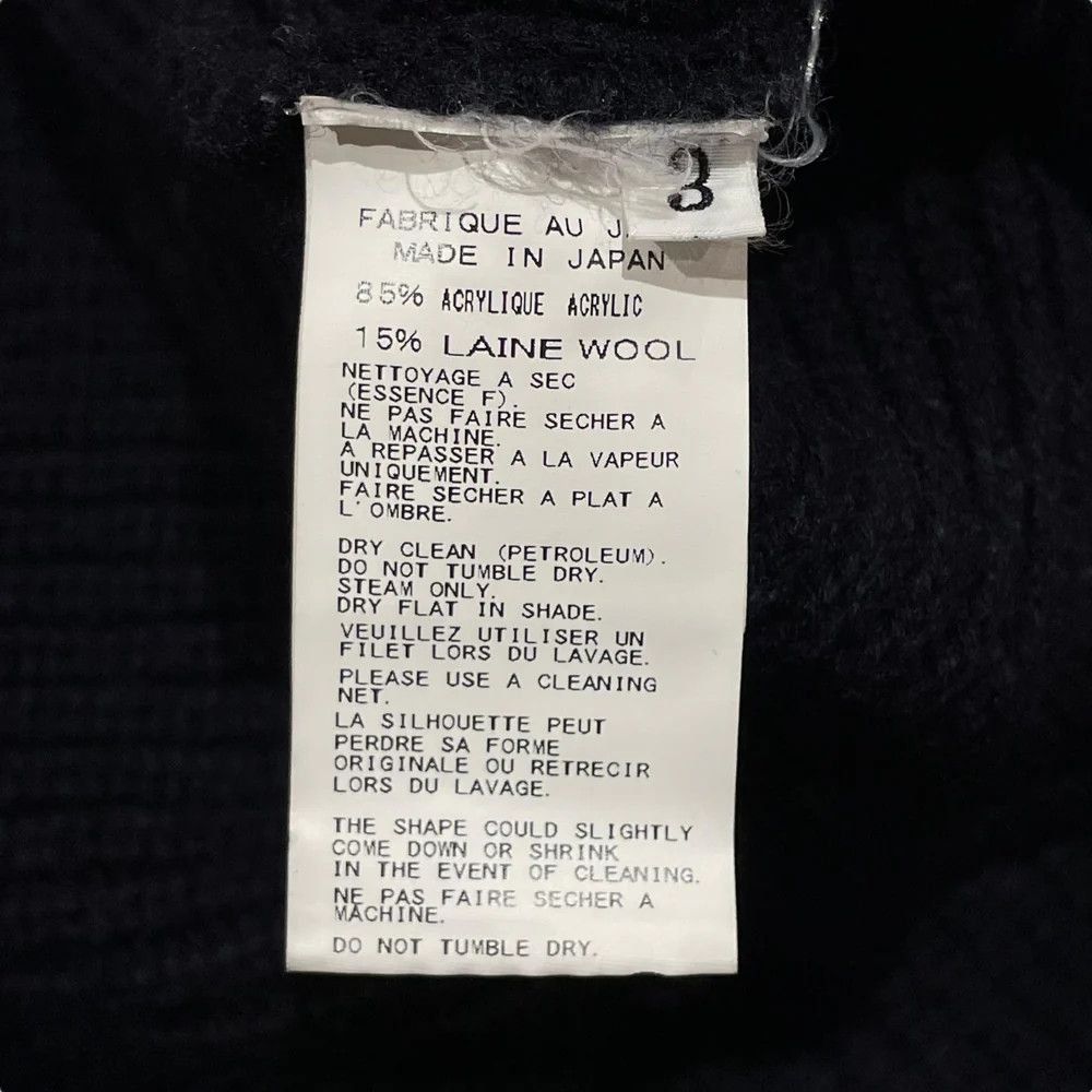Yohji Yamamoto REGULATION Yohji Yamamoto/HR-K51-189 Thick knit Size US L / EU 52-54 / 3 - 7 Thumbnail
