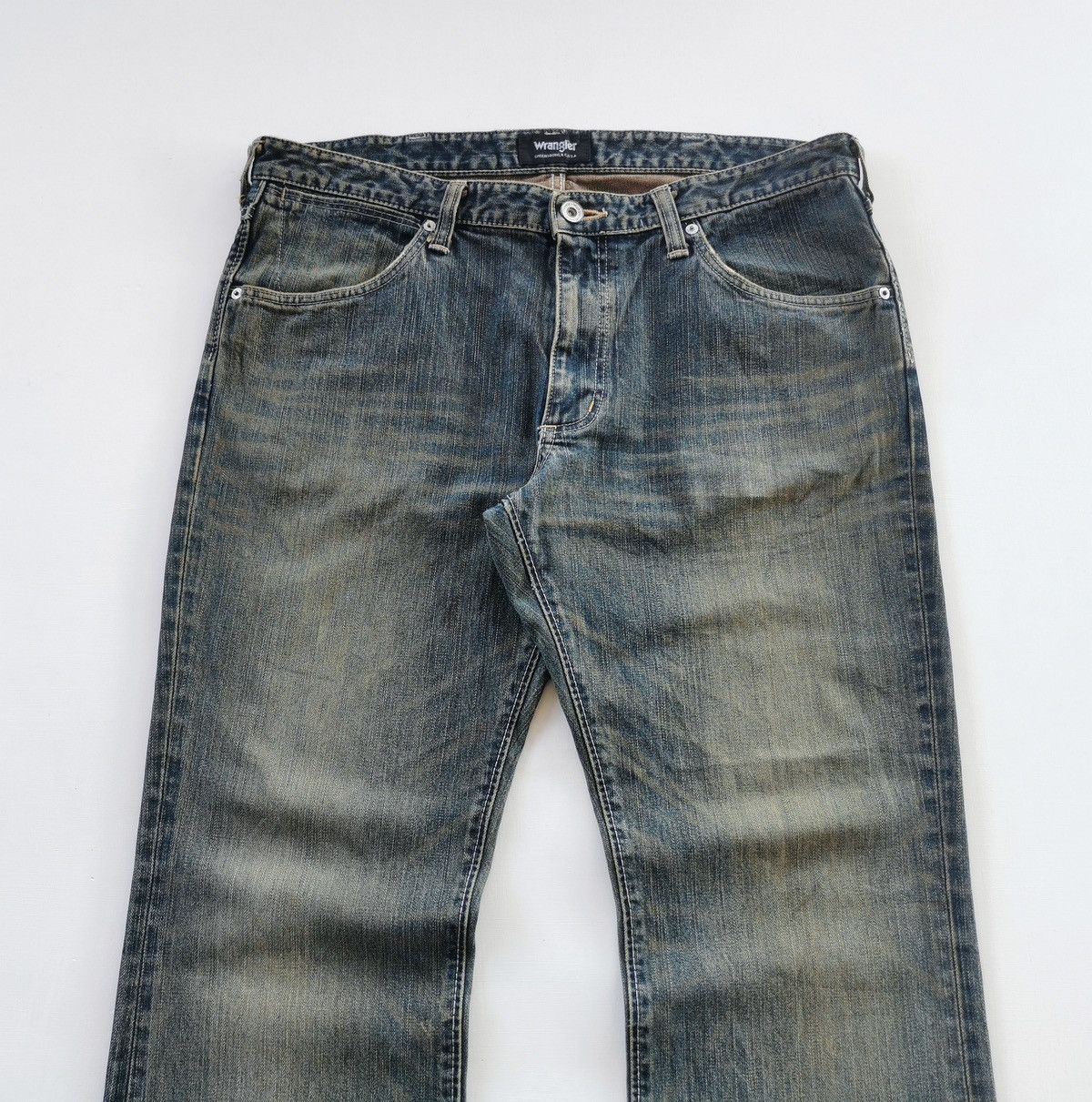 Vintage Vintage Wrangler Bootcut Denim Jeans Size US 36 / EU 52 - 4 Thumbnail
