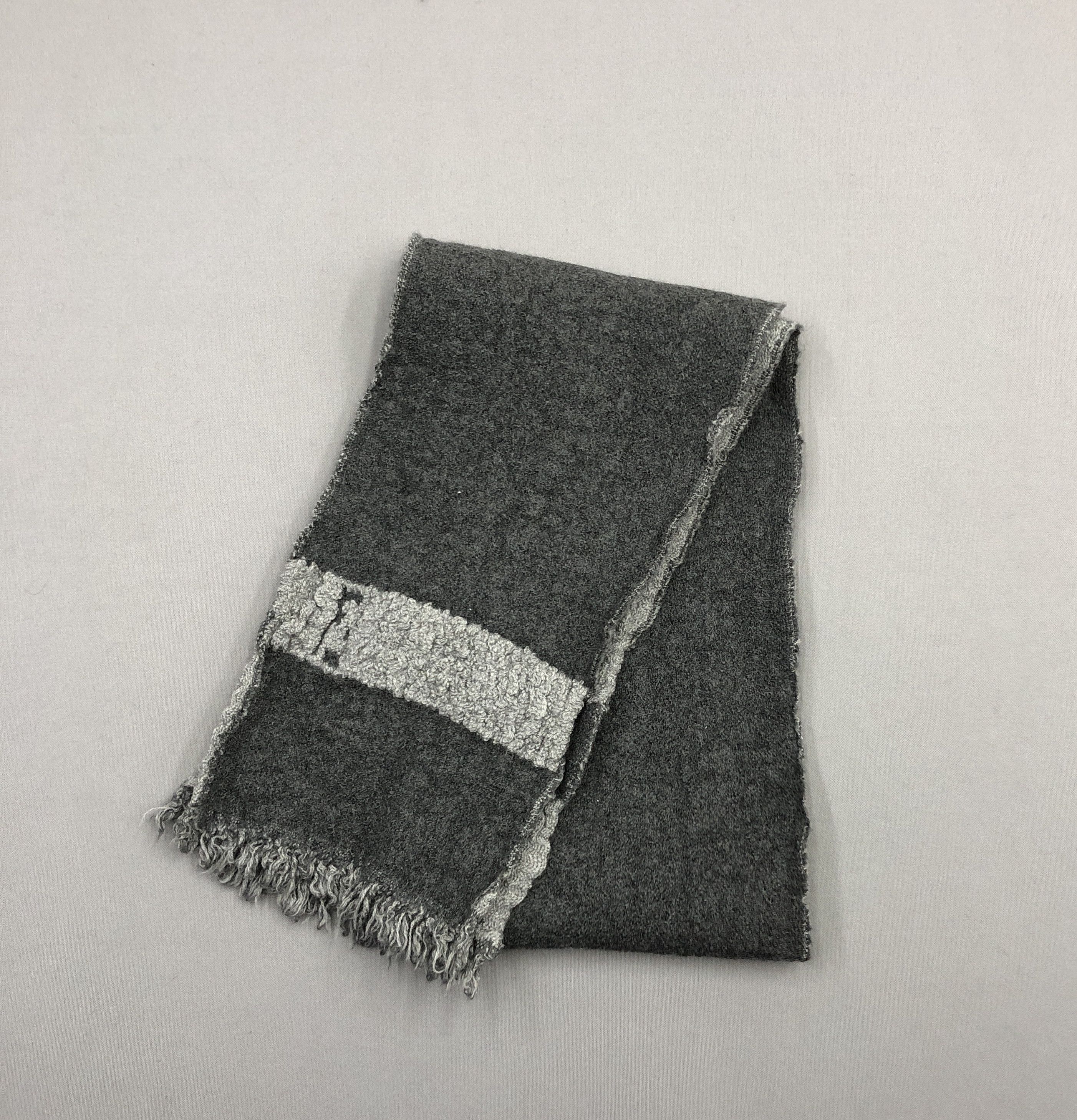 Vintage Fendi Scarf Muffler Wool Winter Neck Warmer Scarves