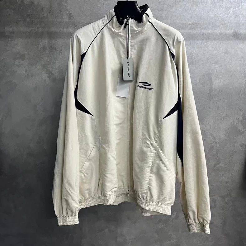 Balenciaga Balenciaga White logo monogram print contrast sunscreen sta Size US M / EU 48-50 / 2 - 1 Thumbnail