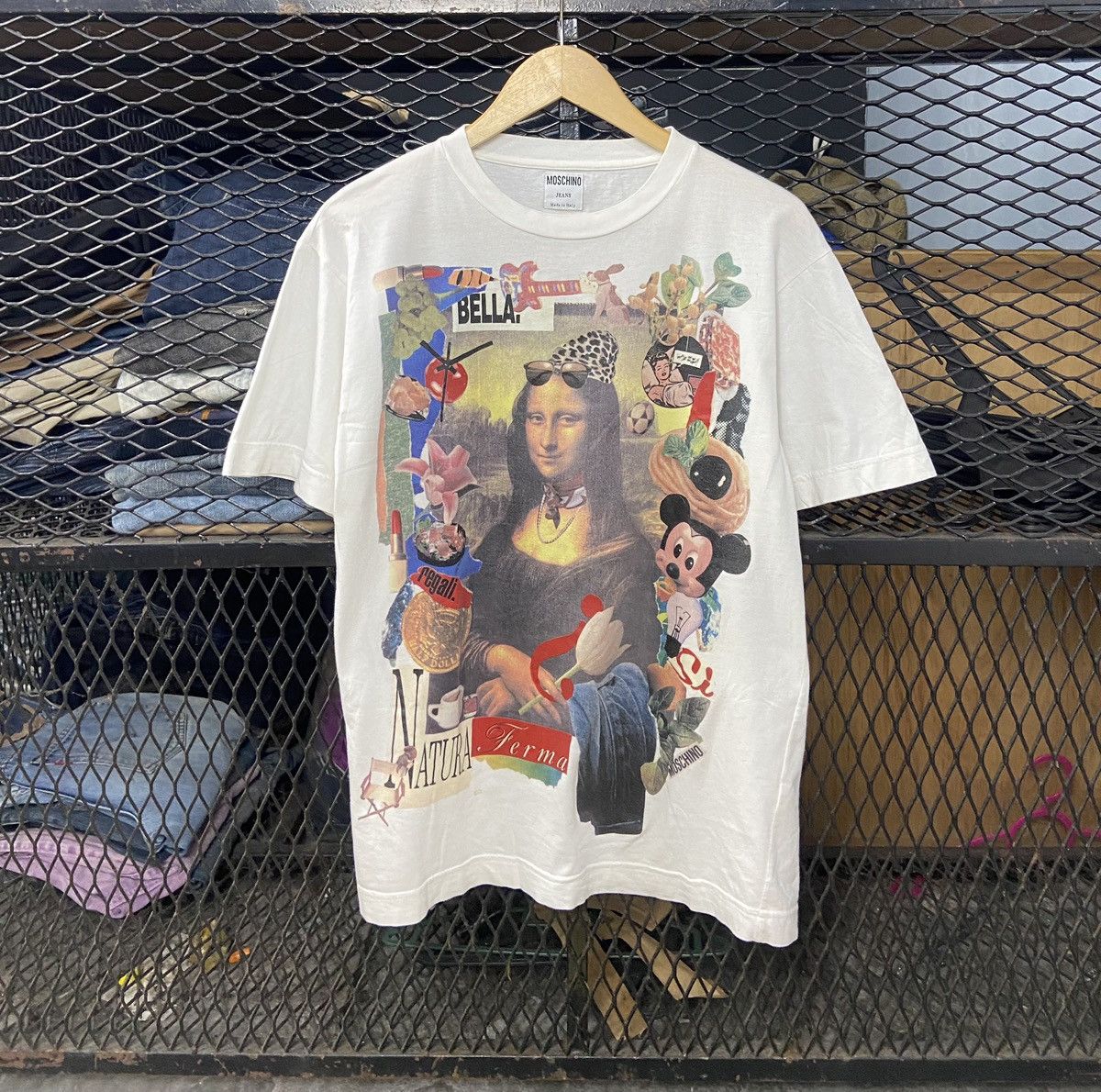 Moschino × Other MOSCHINO PHOTOPRINT HIPPIE GRAPHIC RARE TEE Size US M / EU 48-50 / 2 - 1 Thumbnail