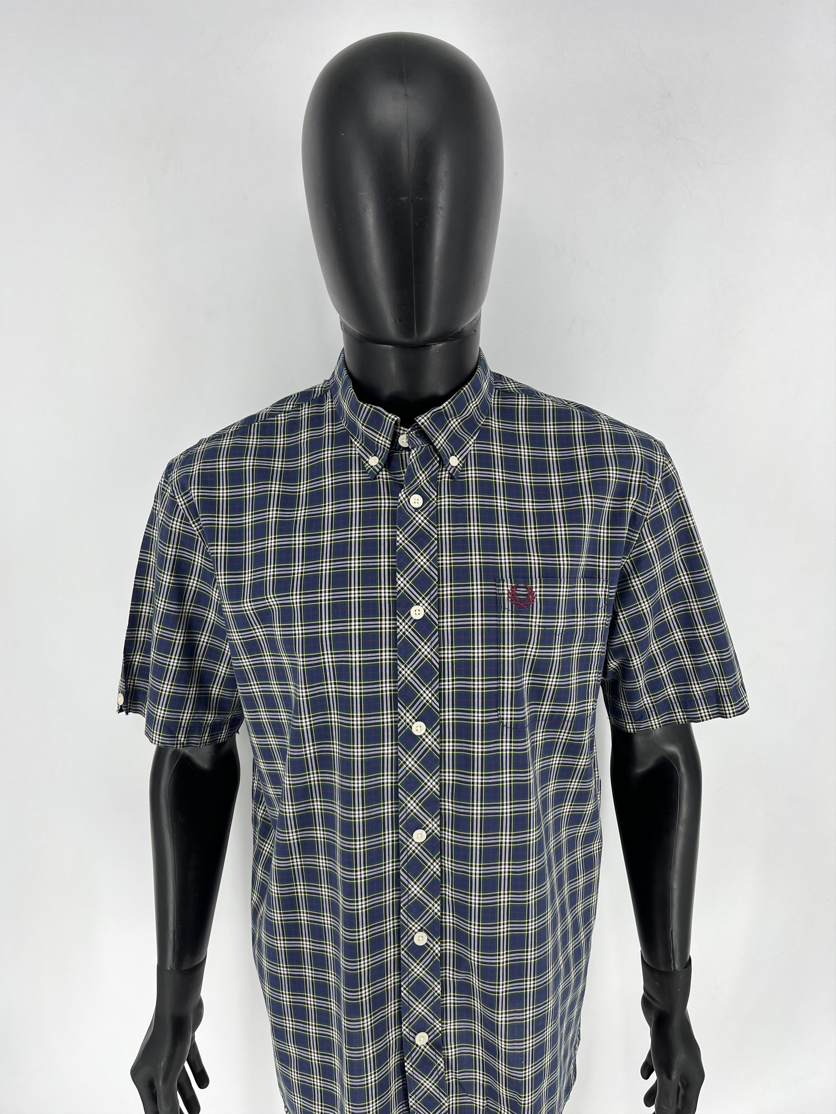 Fred Perry Vintage Men’s Fred Perry Button Up Shirt Streetwear Casual Size US L / EU 52-54 / 3 - 4 Thumbnail
