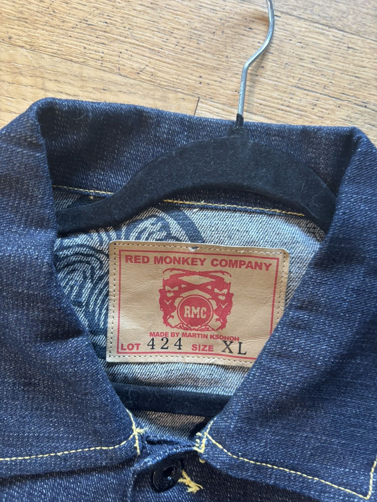 Red Monkey Rare Denim Red Monkey jacket Size US L / EU 52-54 / 3 - 4 Thumbnail