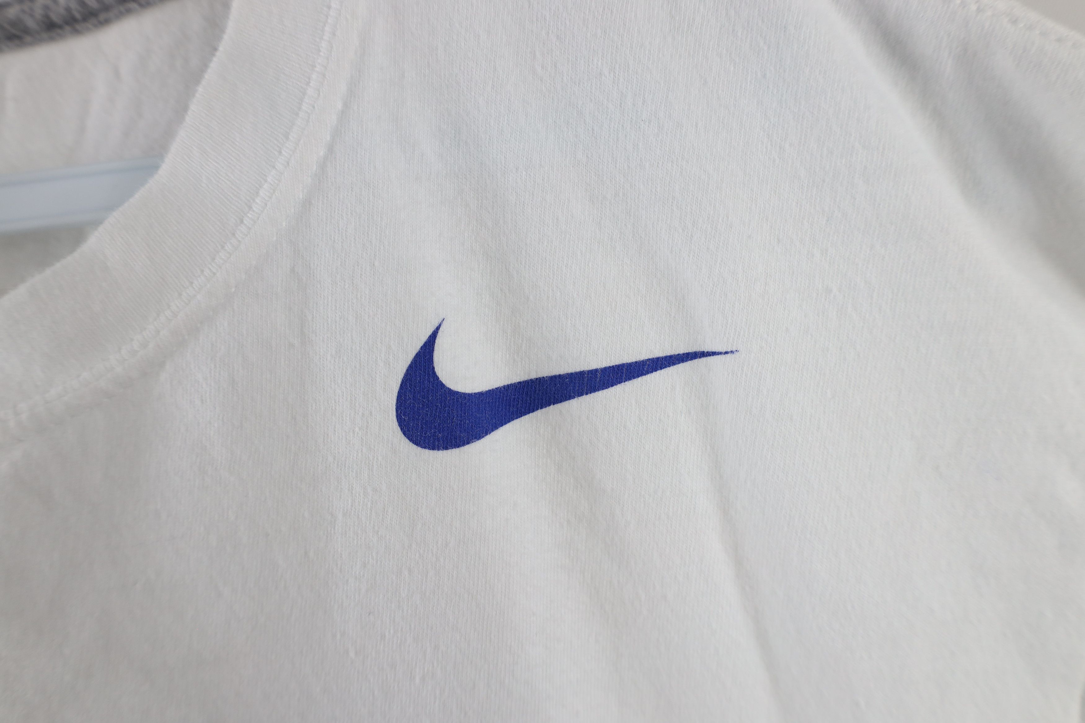 Nike × Vintage Vintage Nike Big Logo Duke University Short Sleeve T-Shirt Size US L / EU 52-54 / 3 - 4 Thumbnail