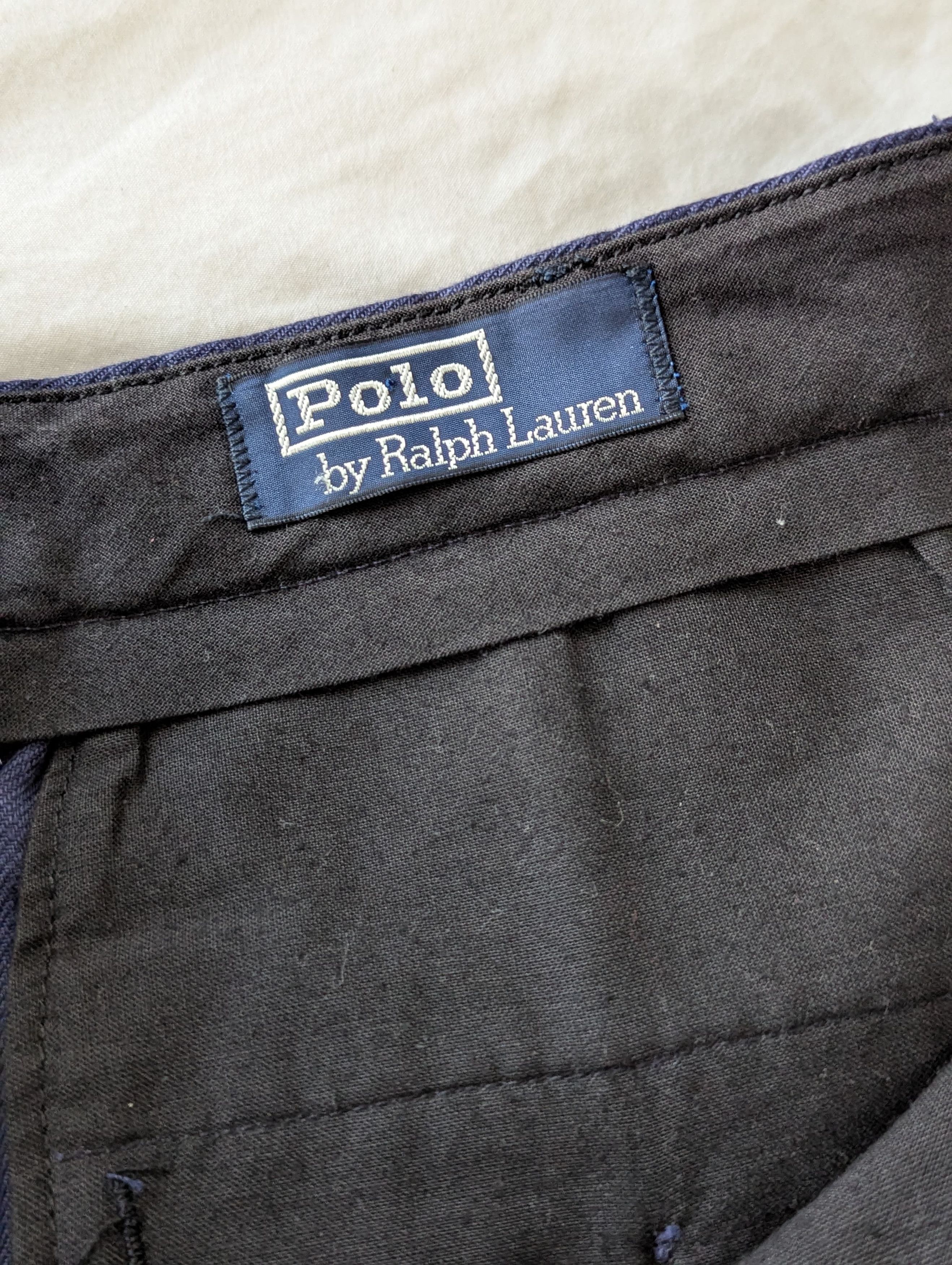 Polo Ralph Lauren Vintage ITALIAN Linen Pants Size US 34 / EU 50 - 4 Thumbnail
