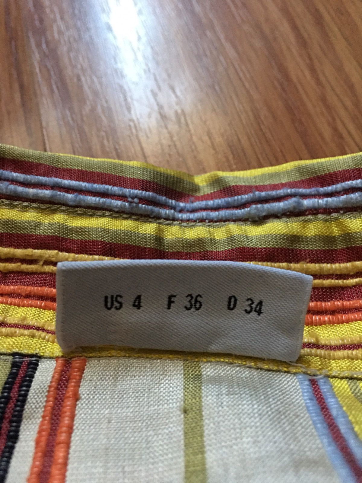 Akris Akris Punto Silk Multicolor Striped Blouse Shirt Size EU 34 Size S / US 4 / IT 40 - 9 Thumbnail