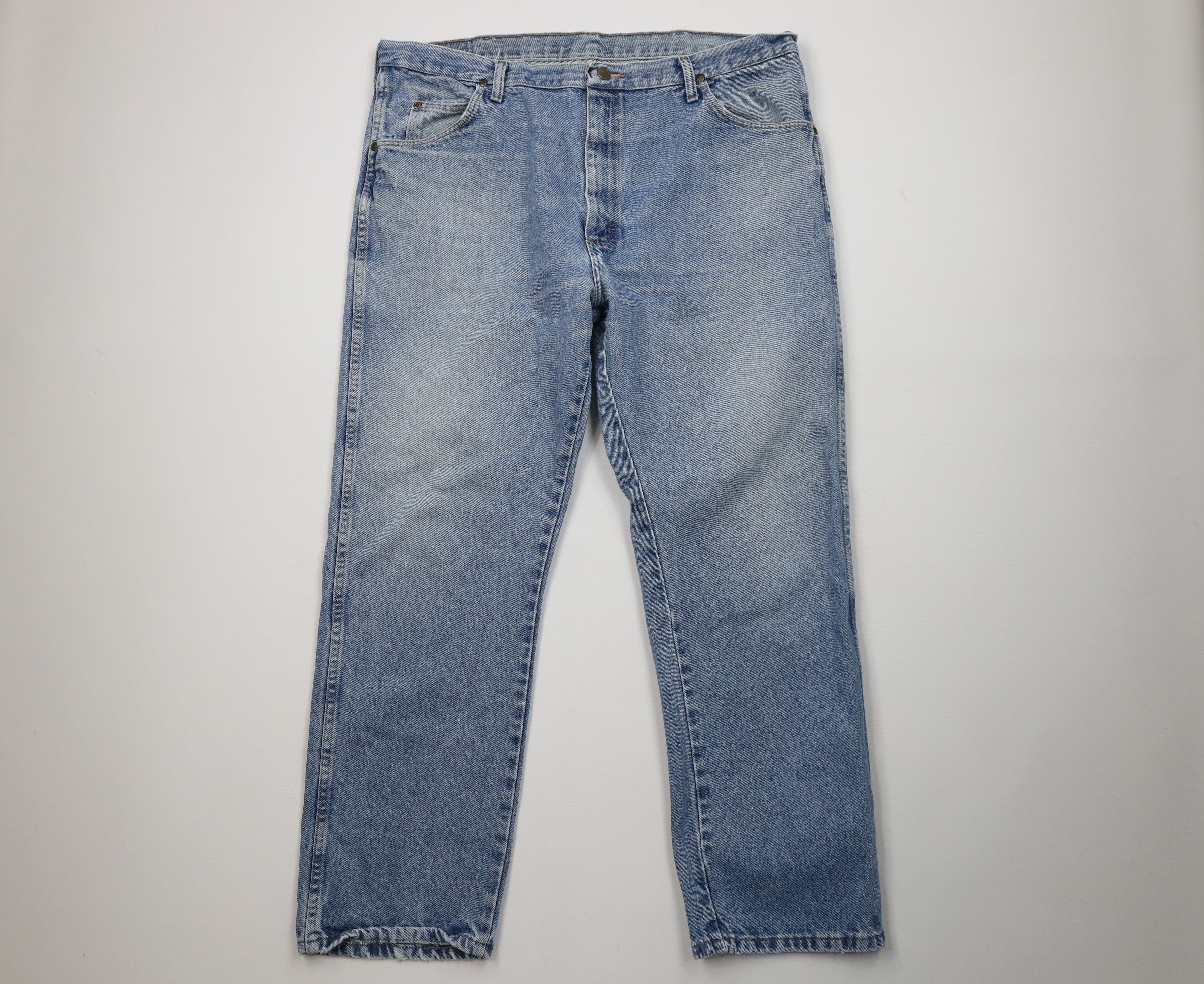 Wrangler Vintage Y2K Wrangler Bootcut Western Denim Jeans Blue Cotton Size US 40 / EU 56 - 1 Thumbnail