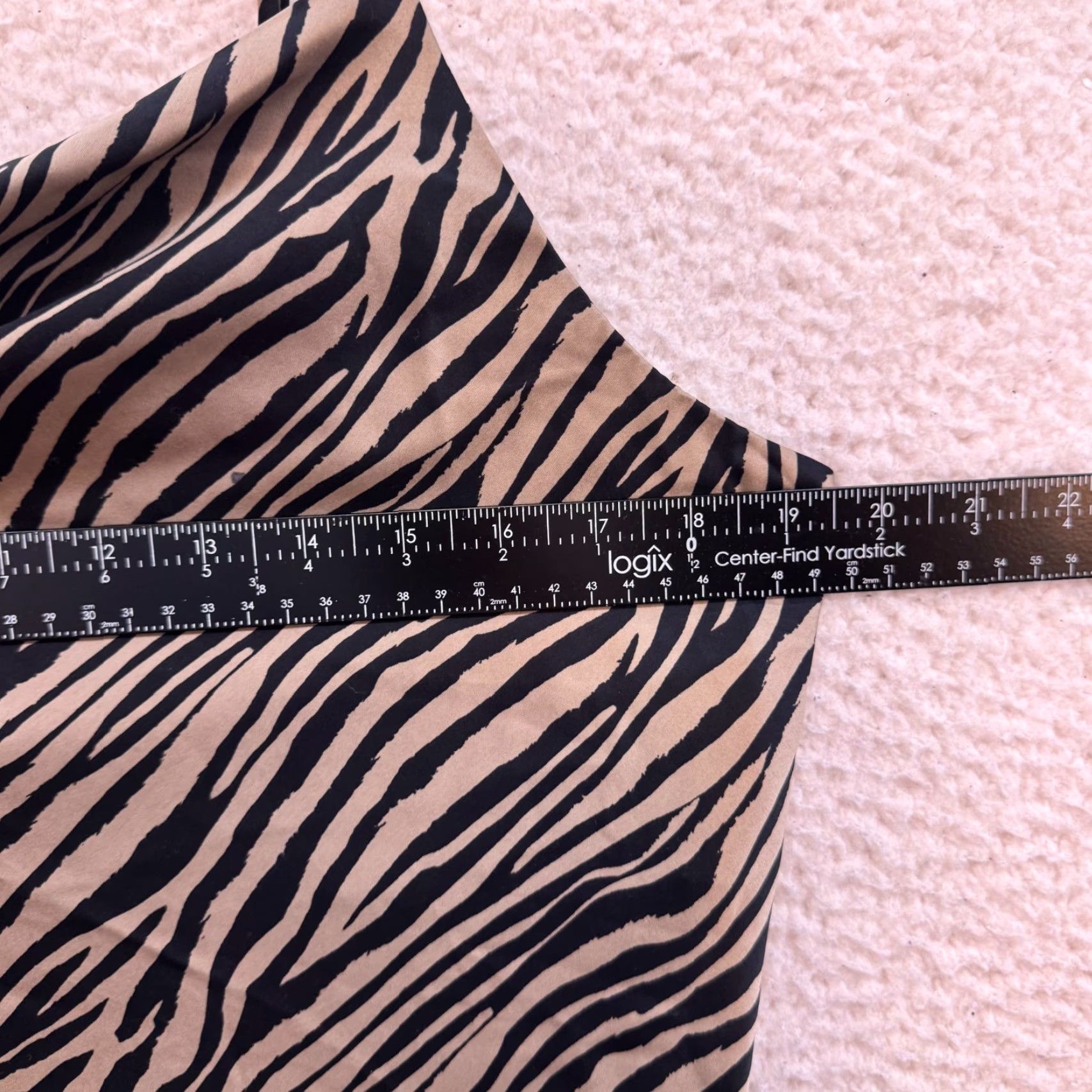 Vintage VINTAGE Y2K Camisole Tank Top XL Satin Zebra Animal Print Boho Grunge Shirt Womens Size XL / US 12-14 / IT 48-50 - 6 Thumbnail