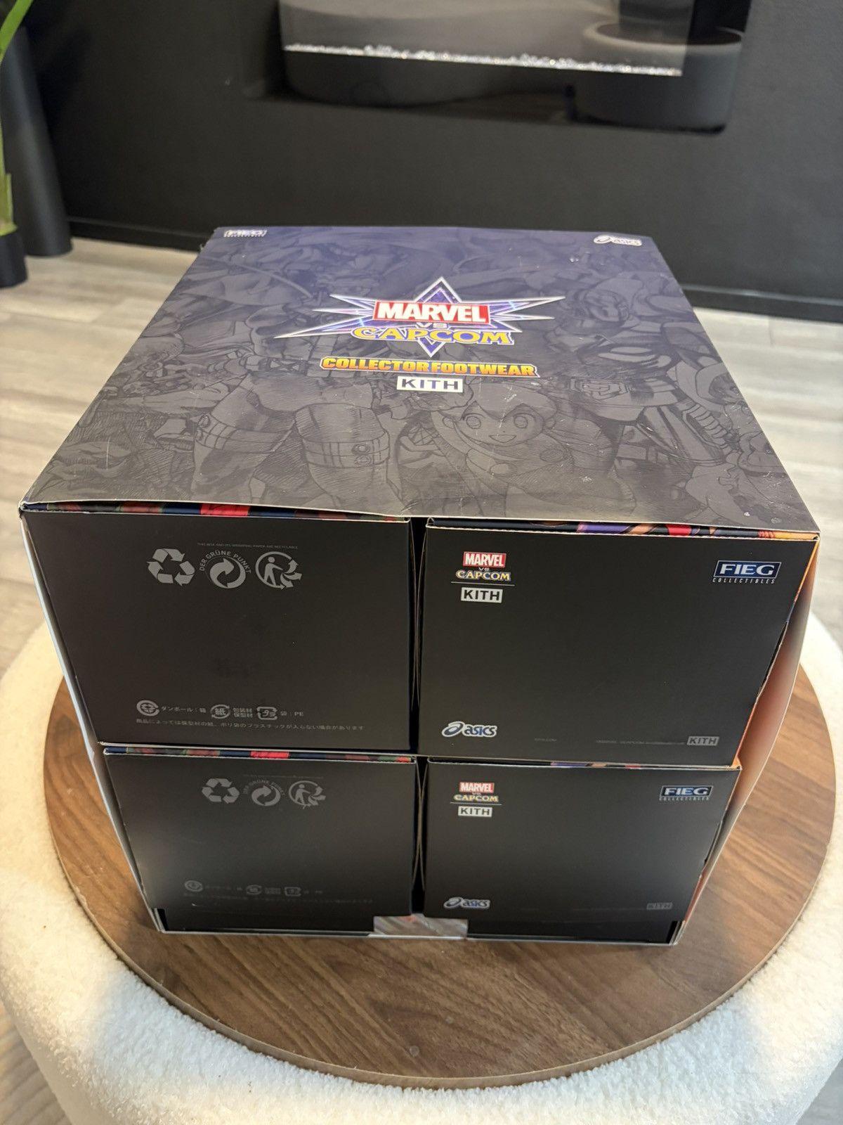 Kith ASICS Gel Kayano Marvel Capcom Captain Guile Iron Mega