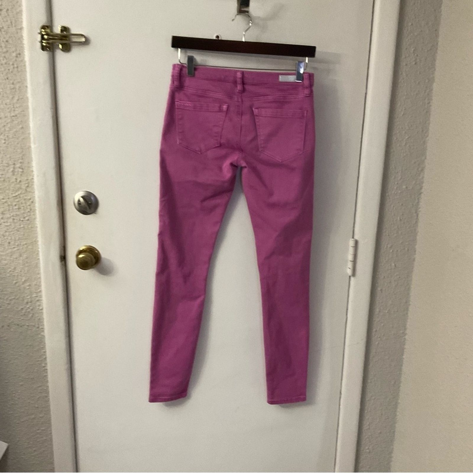 BLANKNYC Blank NYC Pink Denim Skinny Jeans 27 Size 27" / US 4 / IT 40 - 2 Thumbnail