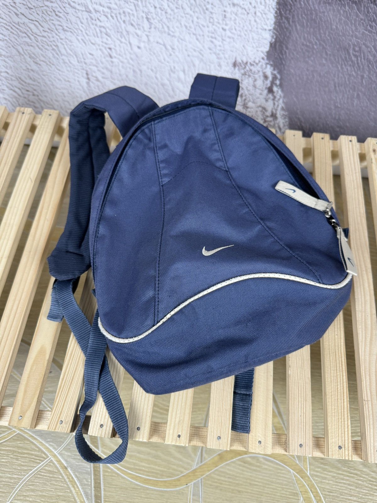 Nike Nike vintage Y2K blue mini backpack rare Size ONE SIZE - 5 Thumbnail