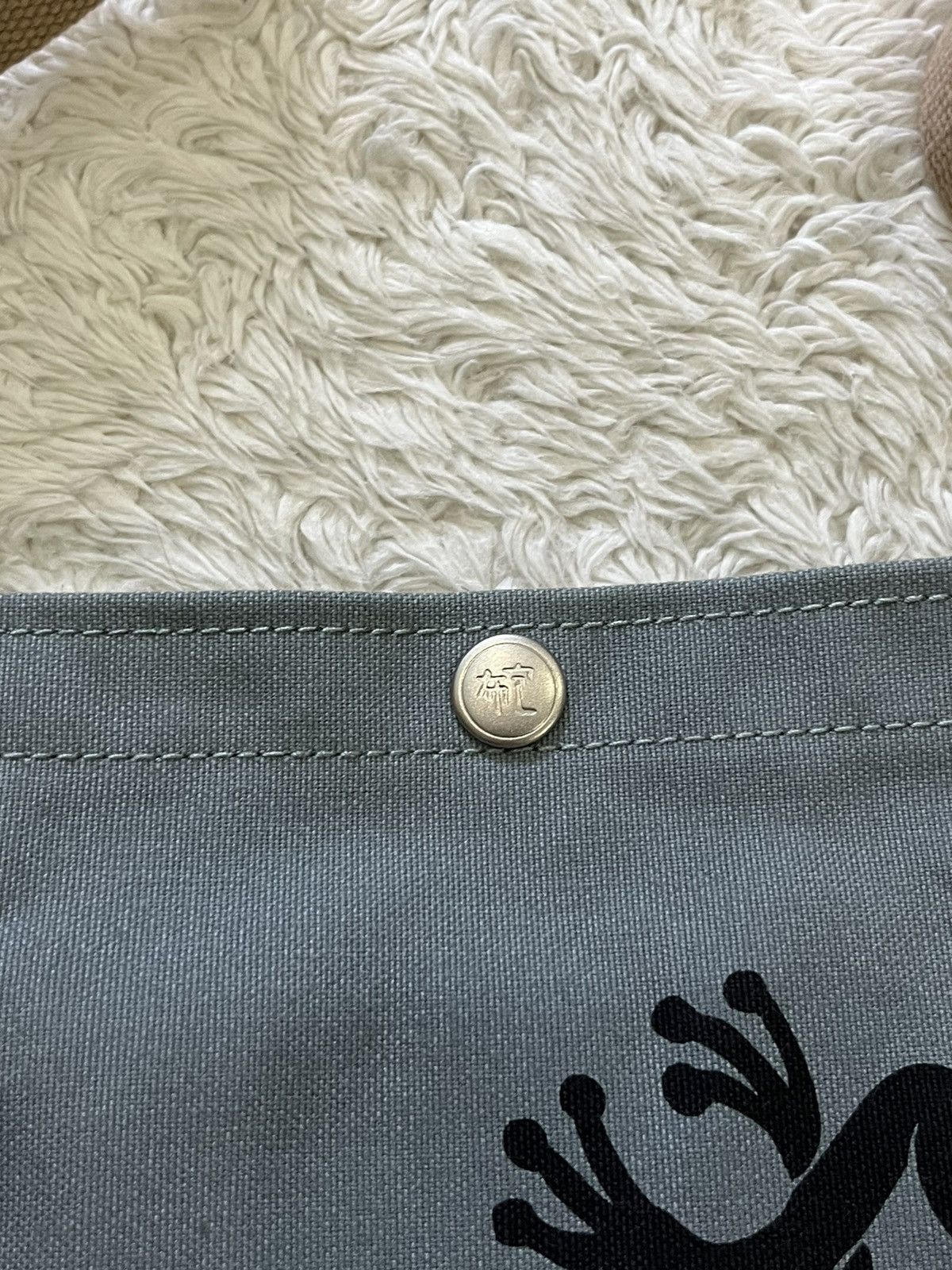 Ichizawa Shinzaburo Hanpu ichizawa shinzaburo hanpu x ki-yan stuzio canvas sling bag Size ONE SIZE - 4 Thumbnail